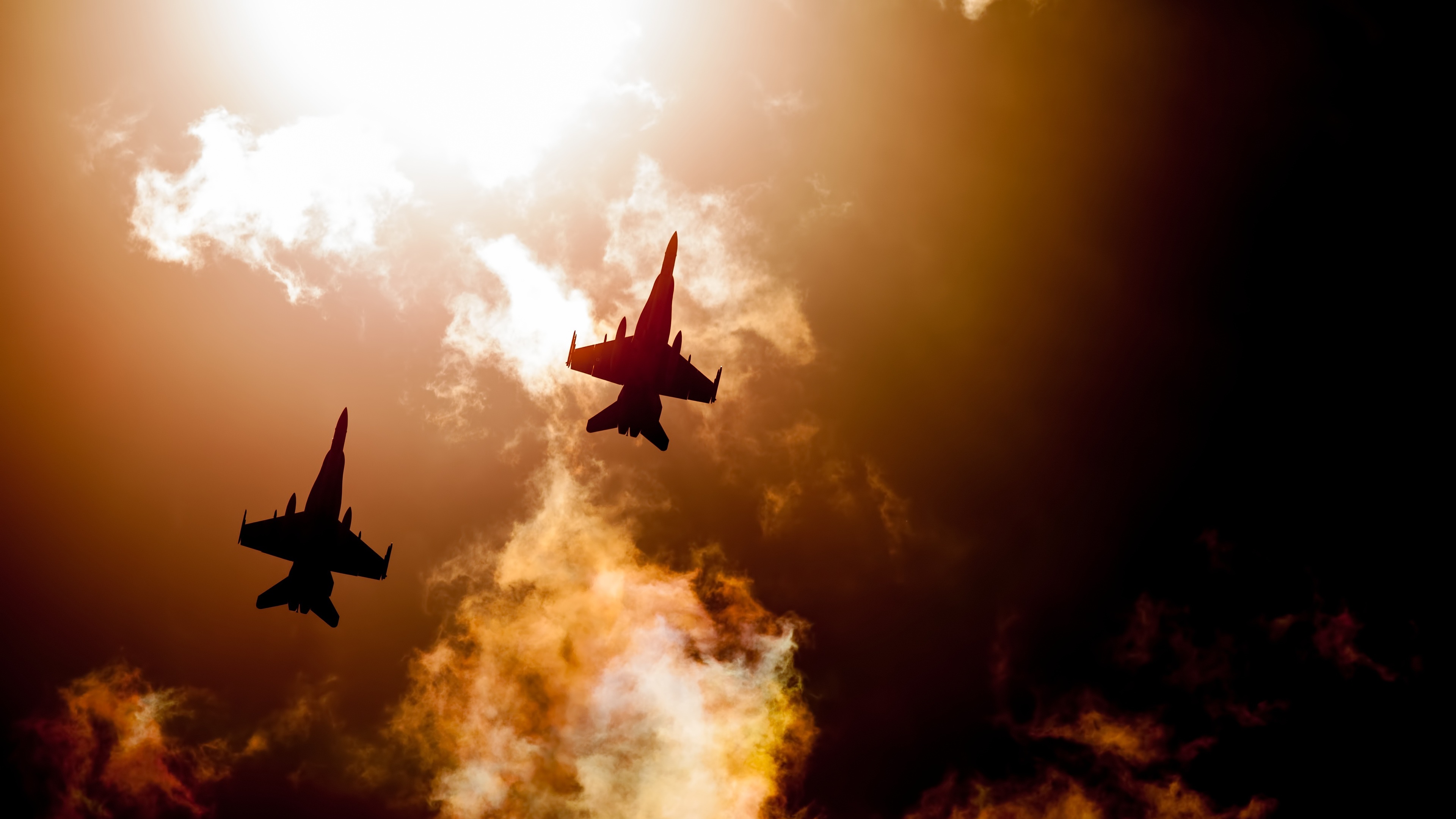 Jet Fighters 4k sky wallpapers, planes wallpapers, jet wallpapers, hd