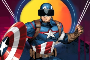 captain america using vr headset 4k 1550510719 300x200 - Captain America Using VR Headset 4k - superheroes wallpapers, hd-wallpapers, digital art wallpapers, captain america wallpapers, behance wallpapers, artwork wallpapers, artist wallpapers, 4k-wallpapers