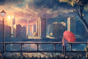 anime girl cityscape umbrella trees 4k 1551645057 300x200 - Anime Girl Cityscape Umbrella Trees 4k - umbrella wallpapers, rain wallpapers, hd-wallpapers, digital art wallpapers, artwork wallpapers, artist wallpapers, anime wallpapers, anime girl wallpapers, 4k-wallpapers