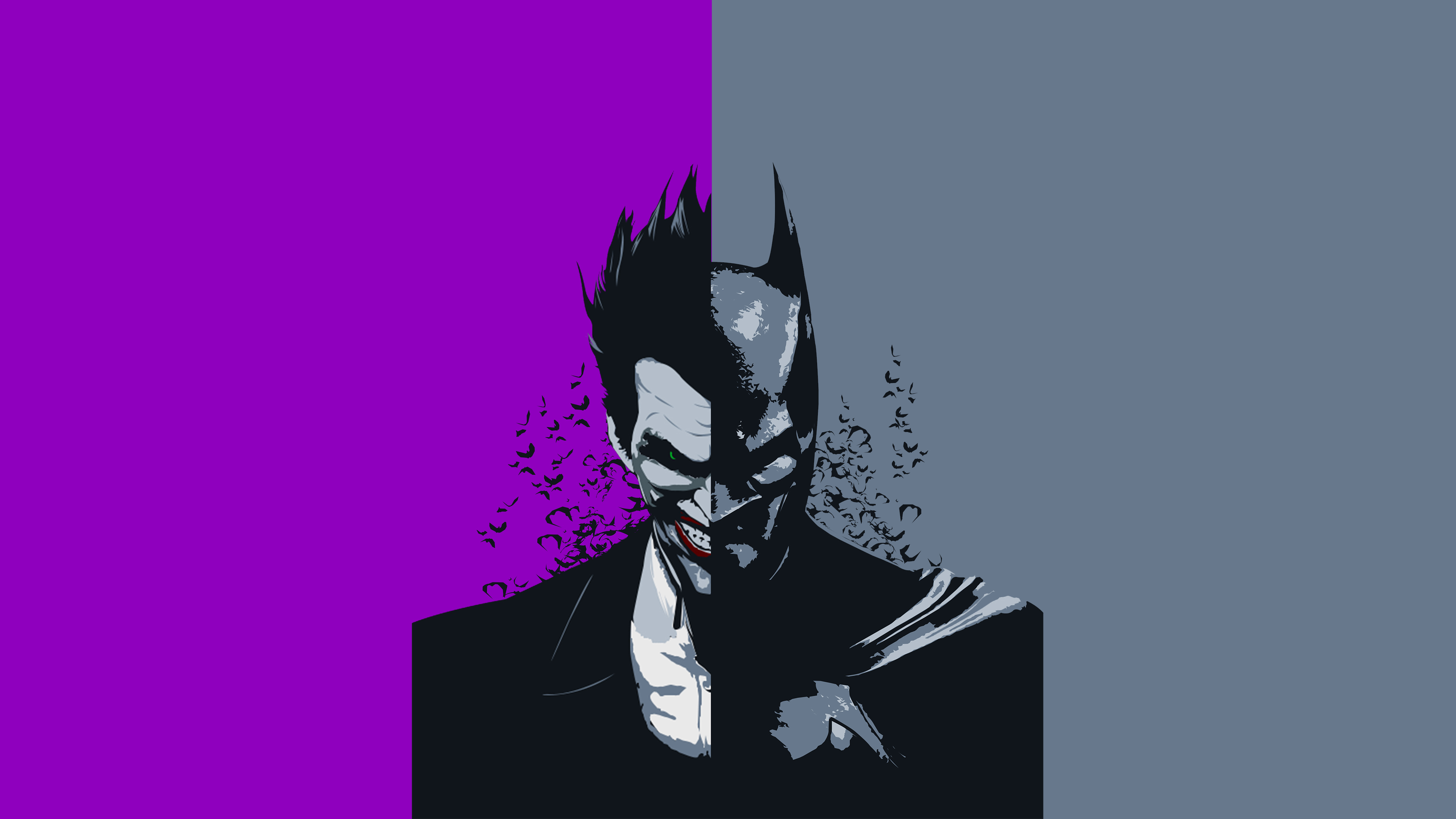 Wallpaper 4k Batman Joker New Art 4k Wallpaper