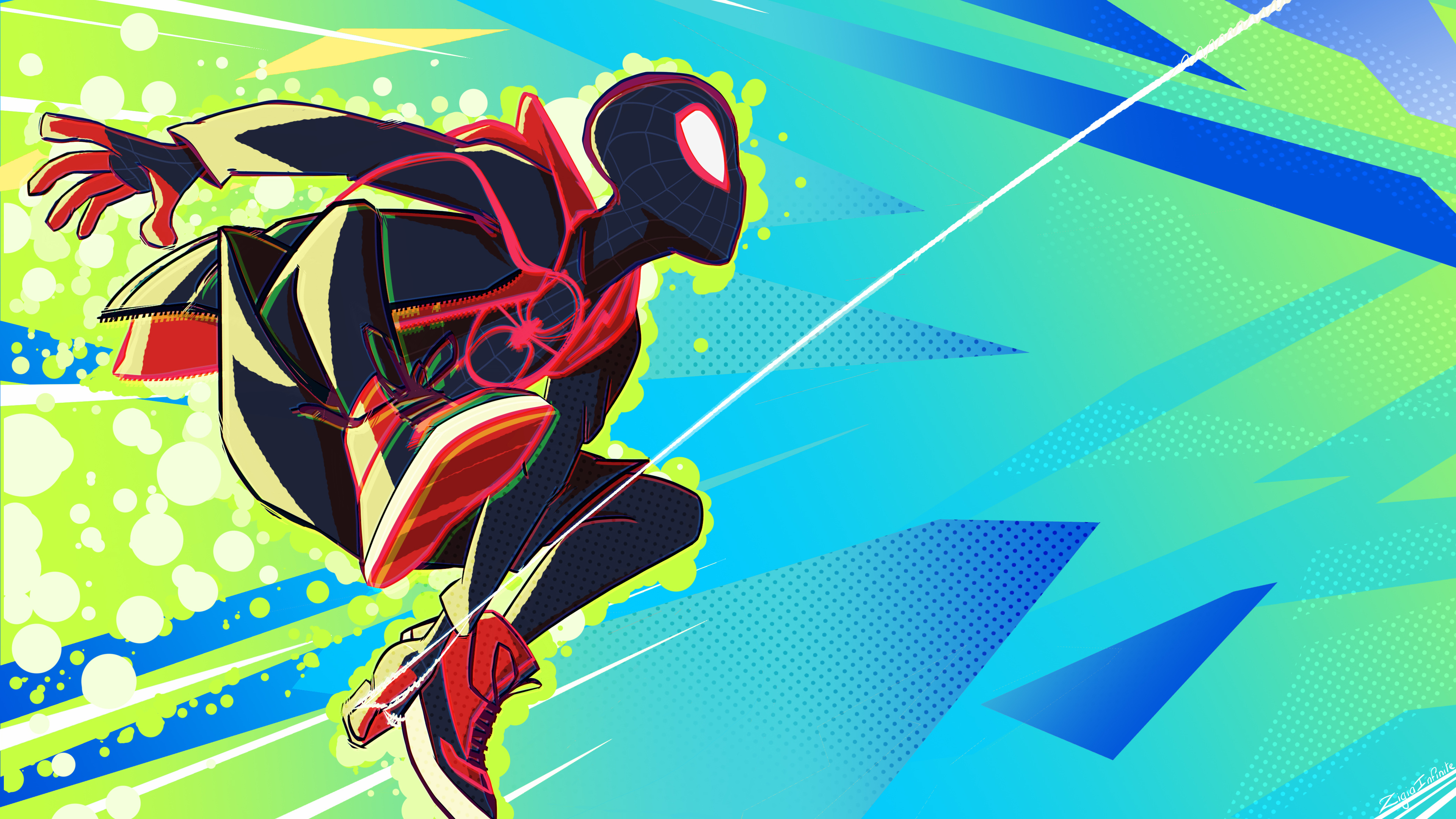 Miles Morales 4k SpiderMan Across The SpiderVerse Wallpaper HD Movies 4K  Wallpapers Images Photos and Background  Wallpapers Den