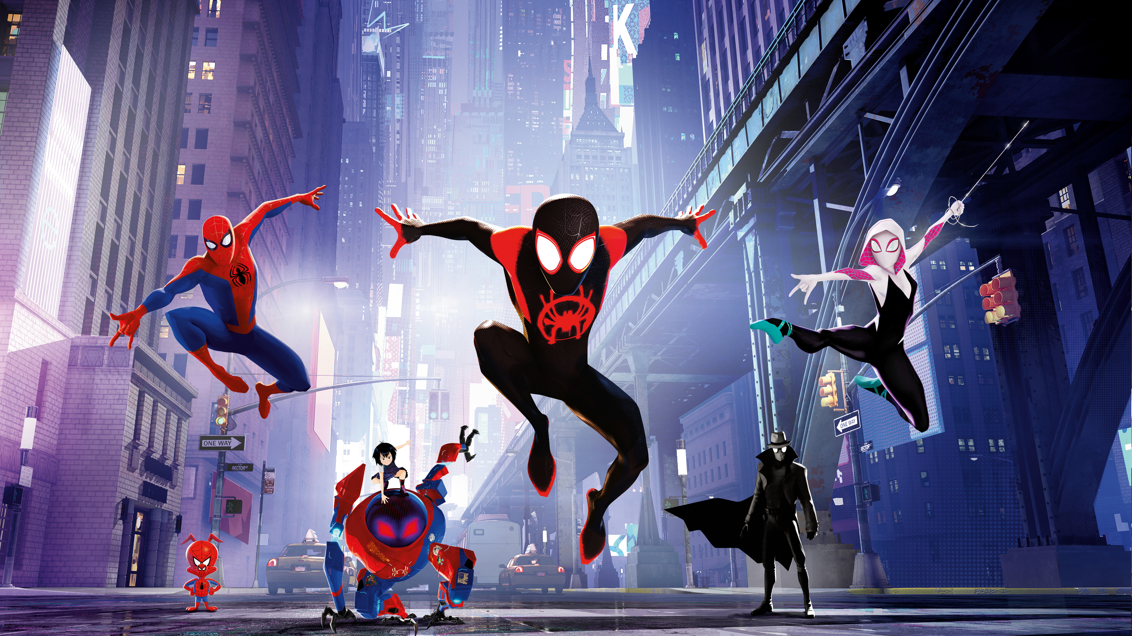 Spiderman Into The Spiderverse 4k spiderman wallpapers, spiderman into