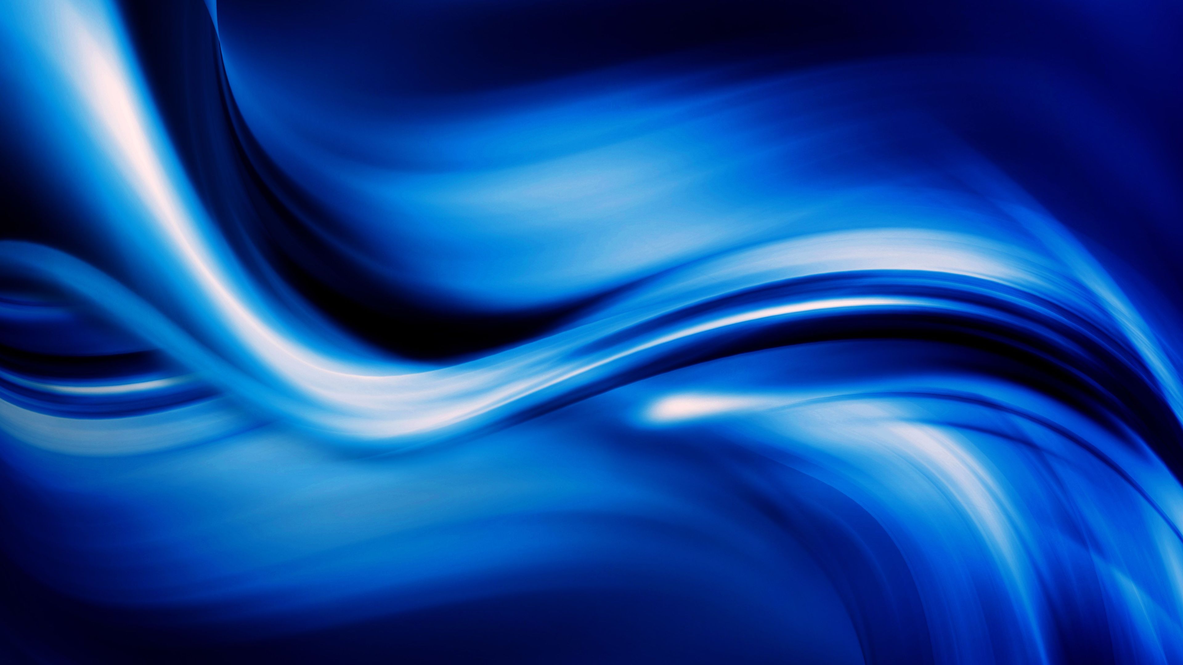 Abstract Art Wallpaper Blue