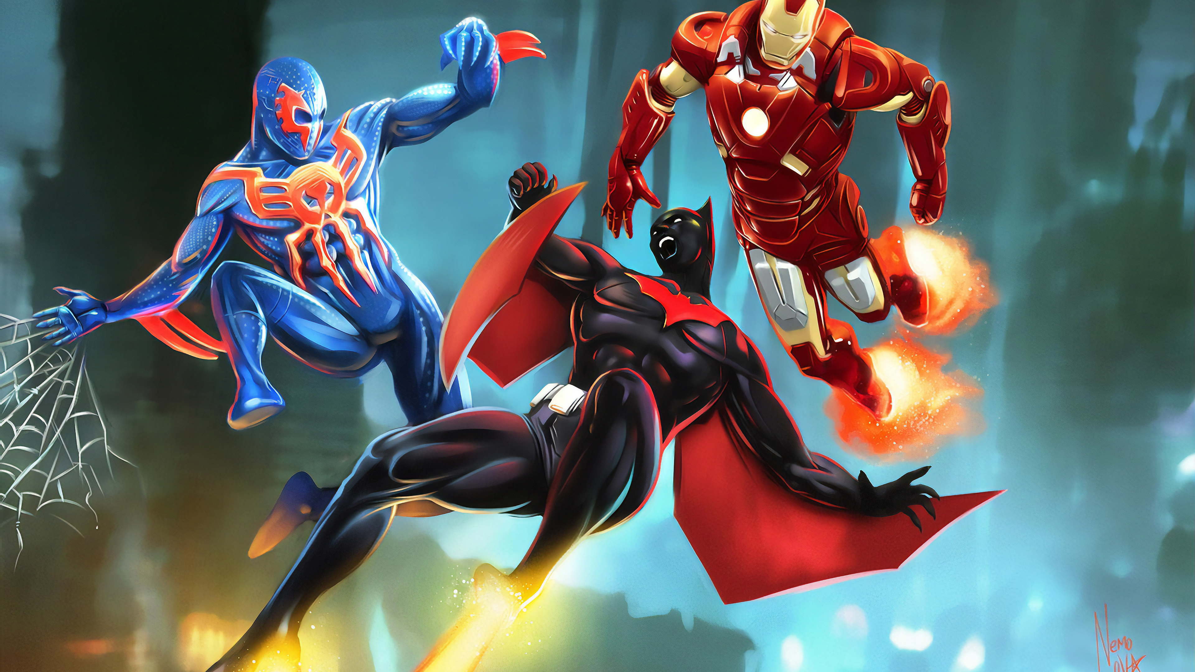 Wolverine And Batman Vs Spider Man And Daredevil Battles Comic Vine HD  wallpaper  Pxfuel