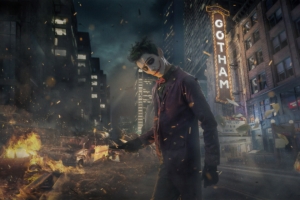 joker cosplay gotham burning 1559764222 300x200 - Joker Cosplay Gotham Burning - superheroes wallpapers, joker wallpapers, hd-wallpapers, cosplay wallpapers, behance wallpapers, 4k-wallpapers