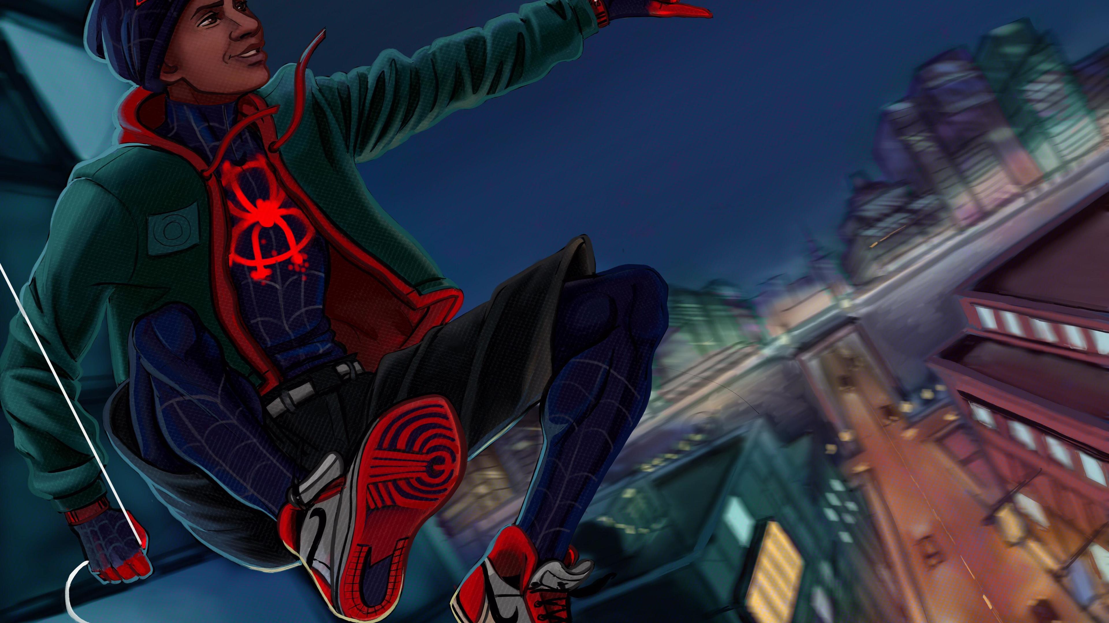 Cùng với Miles Morales, người hùng của New York, khám phá thành phố lung linh đầy sức mạnh với bộ sưu tập hình nền 4k Miles Morales ở New York. Thưởng thức tất cả vẻ đẹp và ấn tượng của thành phố này trên màn hình của bạn với hình nền sắc nét và đầy đủ chi tiết. 