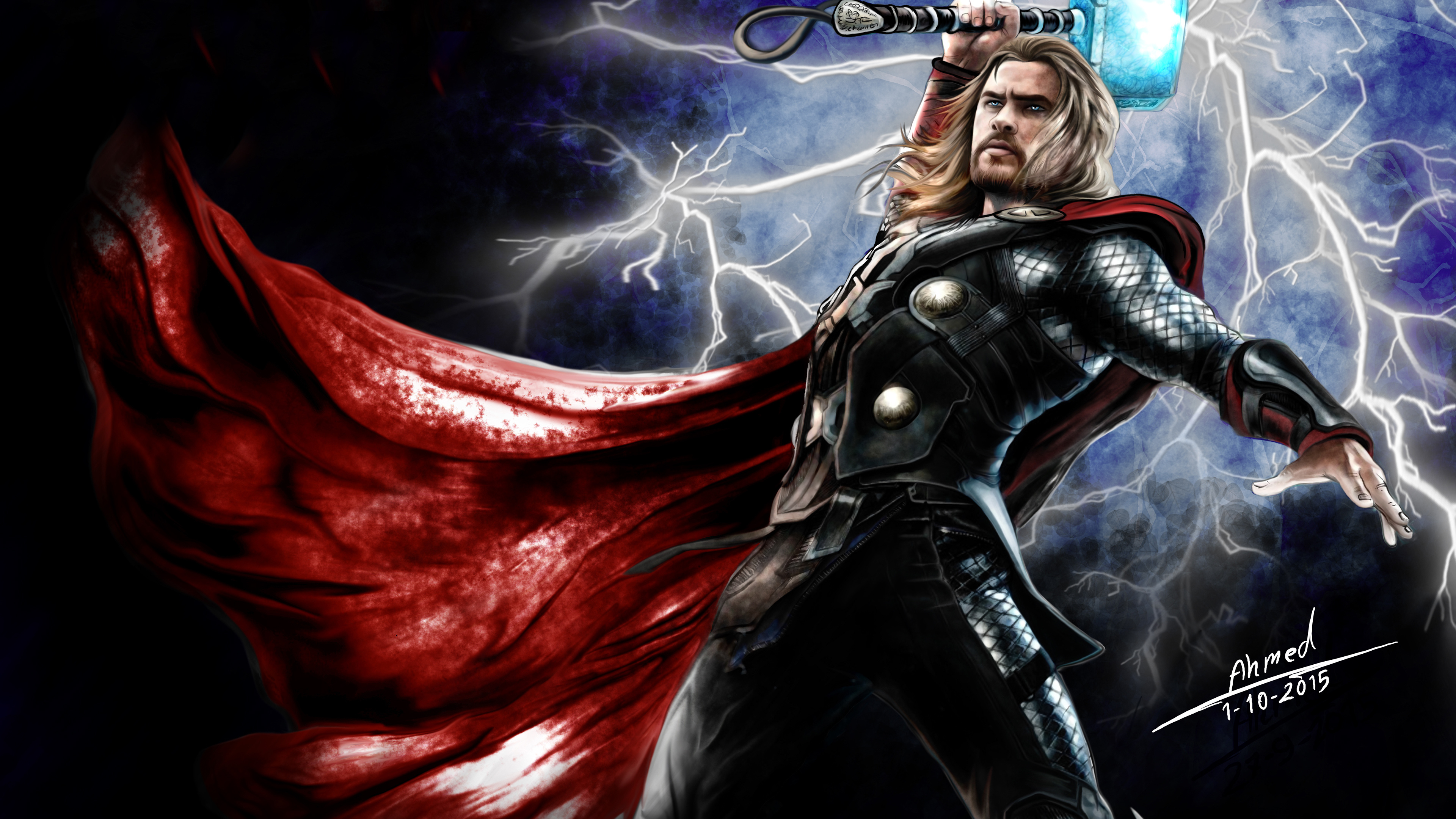 Thor Hammer HD Wallpapers  Wallpaper Cave