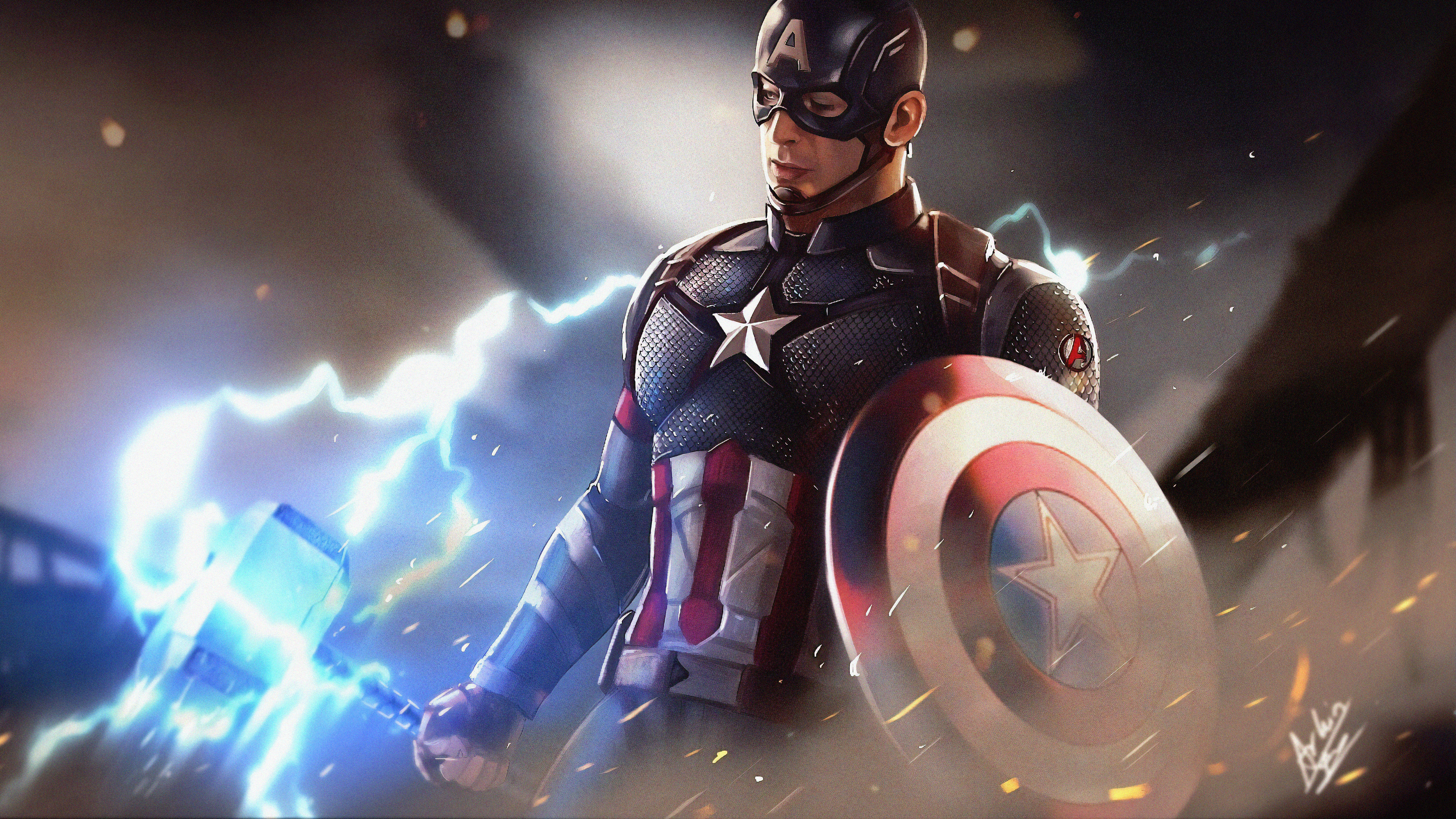 Captain America Artwork superheroes wallpapers, hd-wallpapers, digital