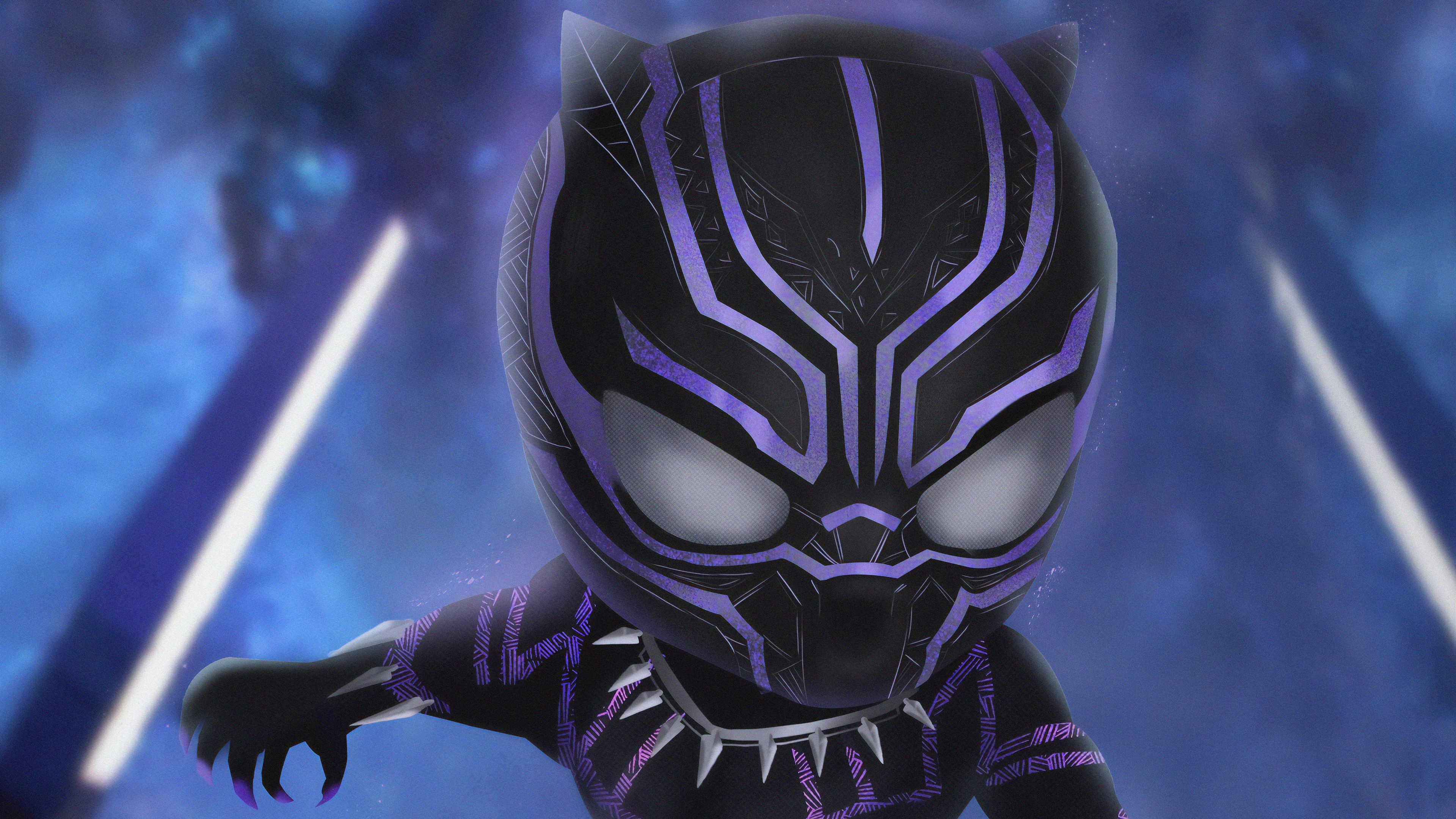 Wallpaper 4k Chibi Black Panther 4k Wallpapers Artwork Wallpapers Black Panther Wallpapers Digital Art Wallpapers Hd Wallpapers Superheroes Wallpapers