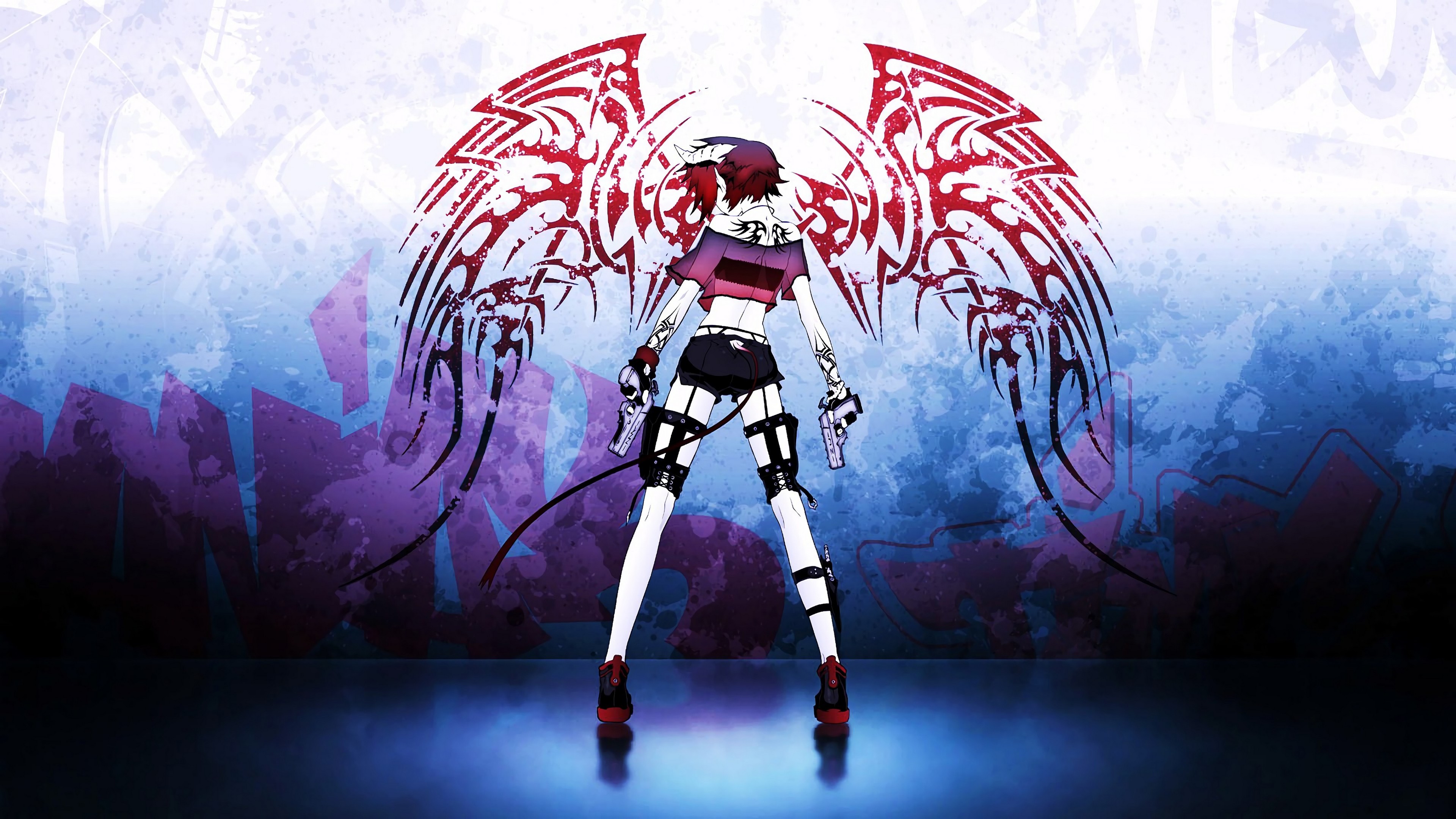 Wallpaper 4k Demon Daughter Nightcore Devil 4k Wallpapers Anime