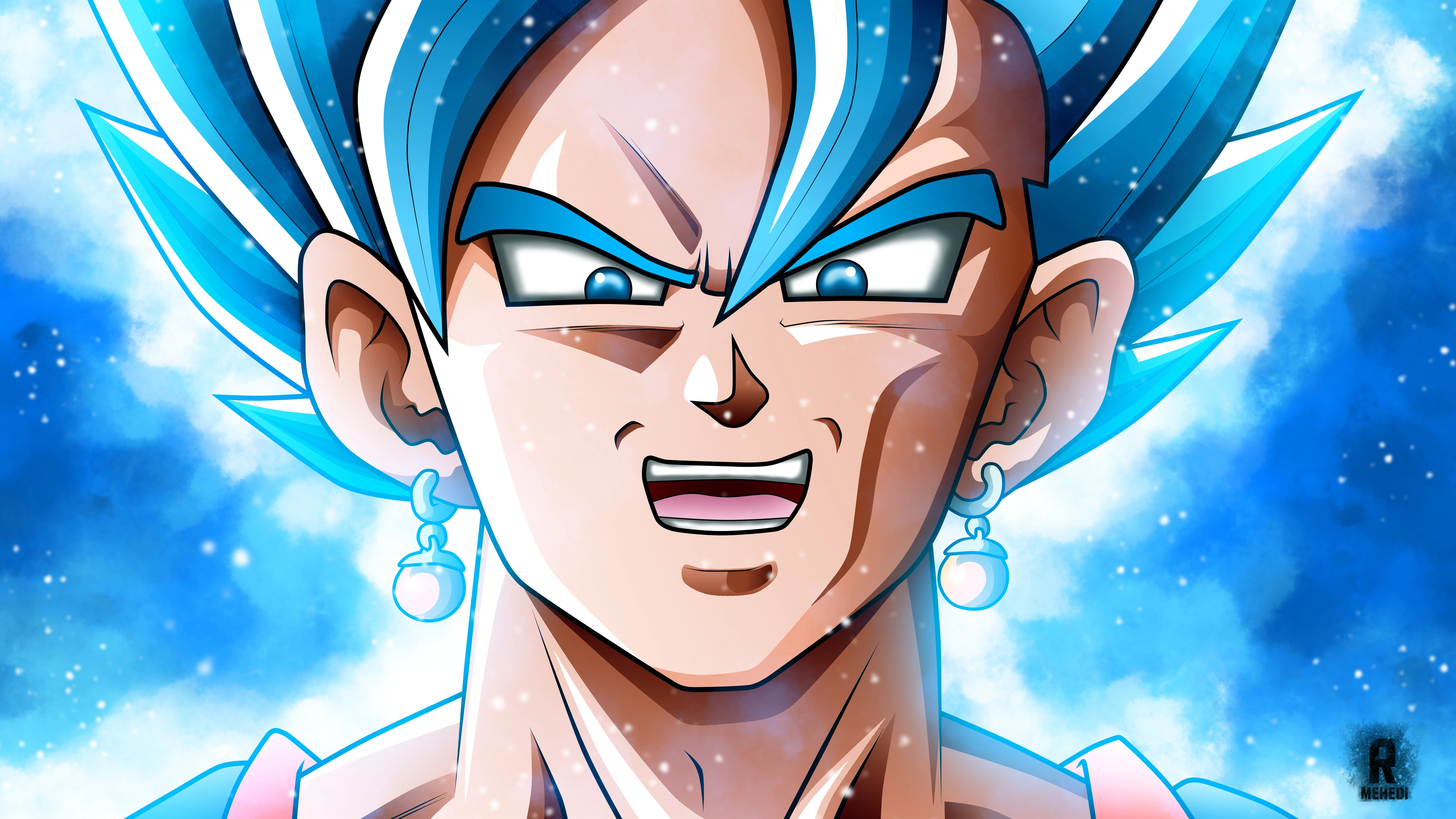 Dragon Ball Super Saiyan Blue Goku UHD 8K Wallpaper  Pixelz