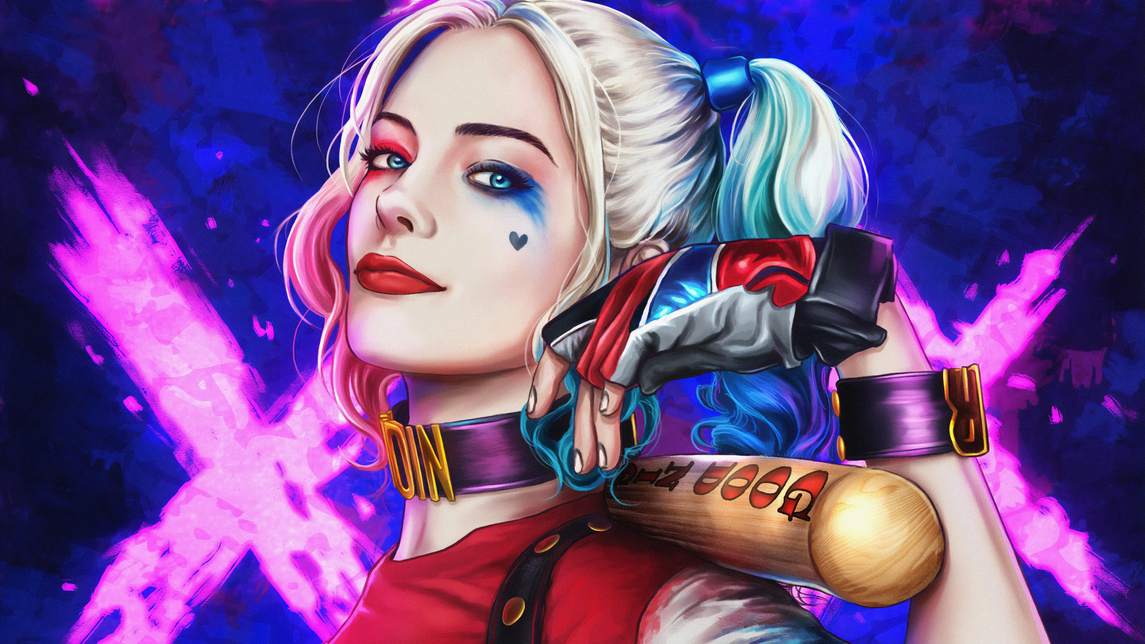  Harley  Quinn  Art superheroes wallpapers  hd  wallpapers  