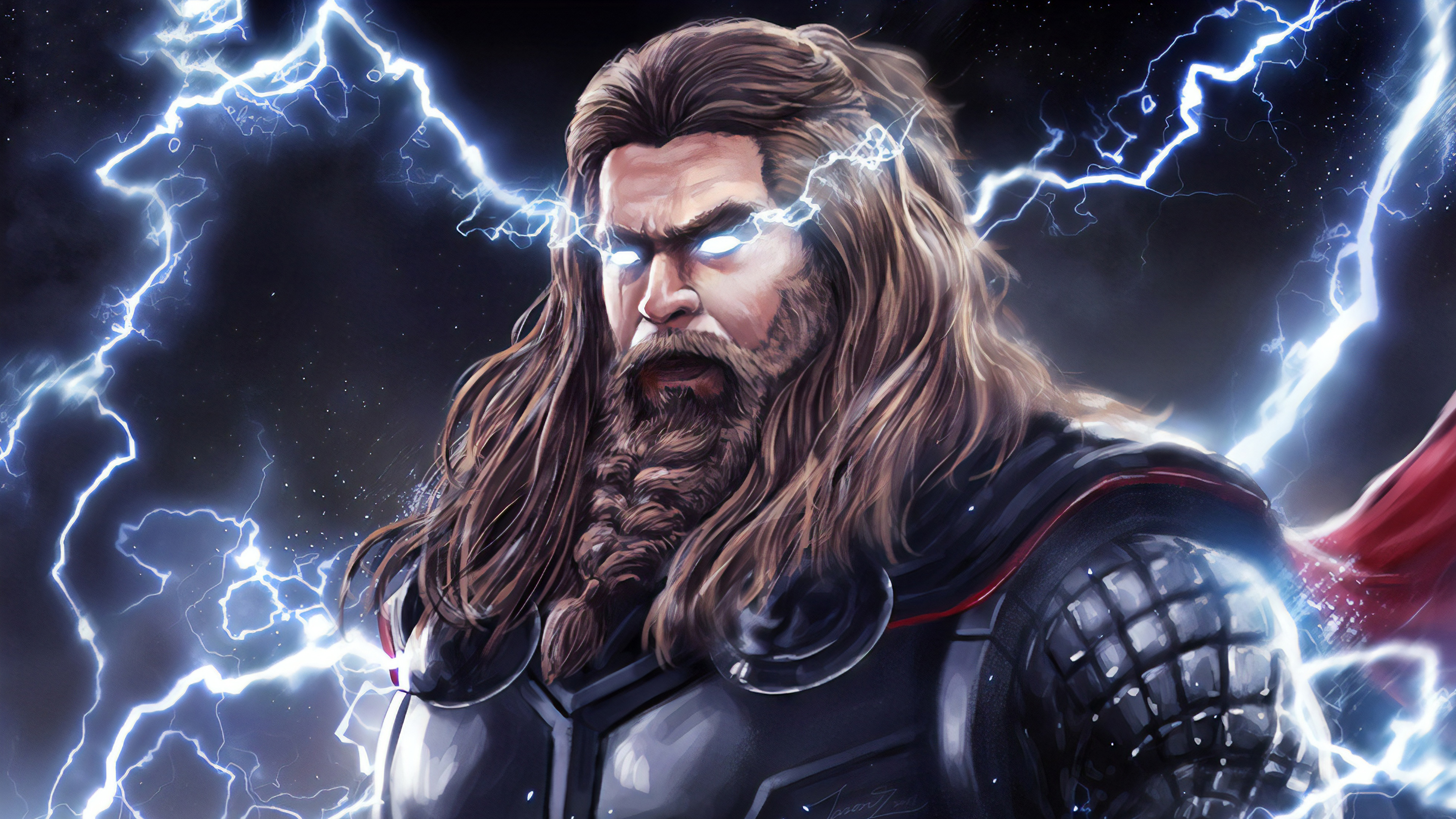 Thor Love and Thunder Character Poster Wallpaper 4k Ultra HD ID10092