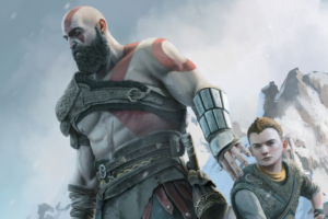 dad and son 1570393021 300x200 - Dad And Son - kratos wallpapers, hd-wallpapers, god of war wallpapers, digital art wallpapers, artwork wallpapers, artstation wallpapers, 4k-wallpapers