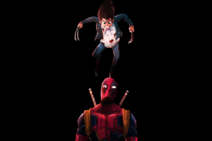 deadpool and x23 1570918463 300x200 - Deadpool And X23 - x23 wallpapers, superheroes wallpapers, hd-wallpapers, digital art wallpapers, deadpool wallpapers, artwork wallpapers, artstation wallpapers, artist wallpapers, 4k-wallpapers