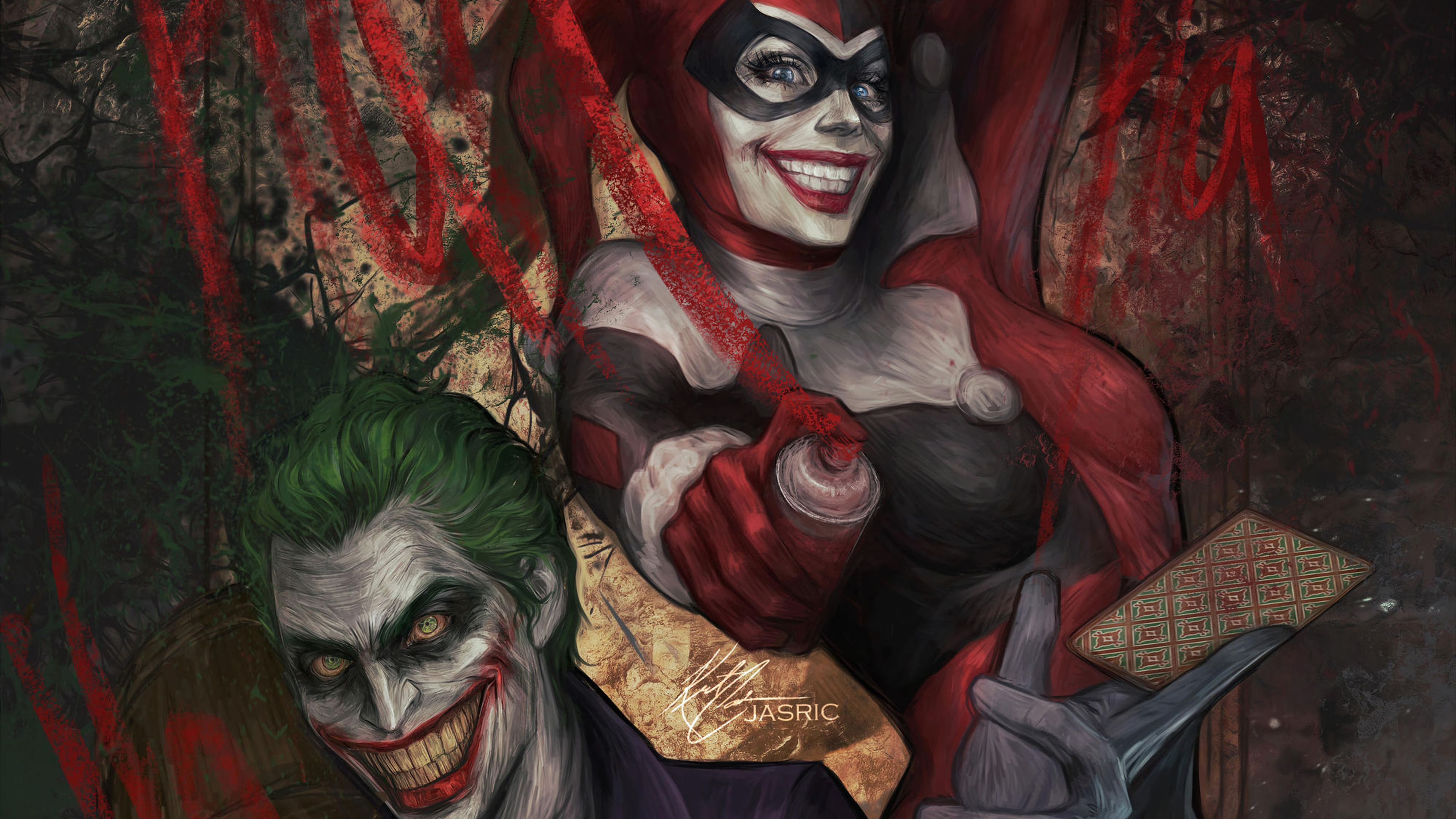 Harley Quinn And Joker Wallpaper Hd  Wallpapers13com