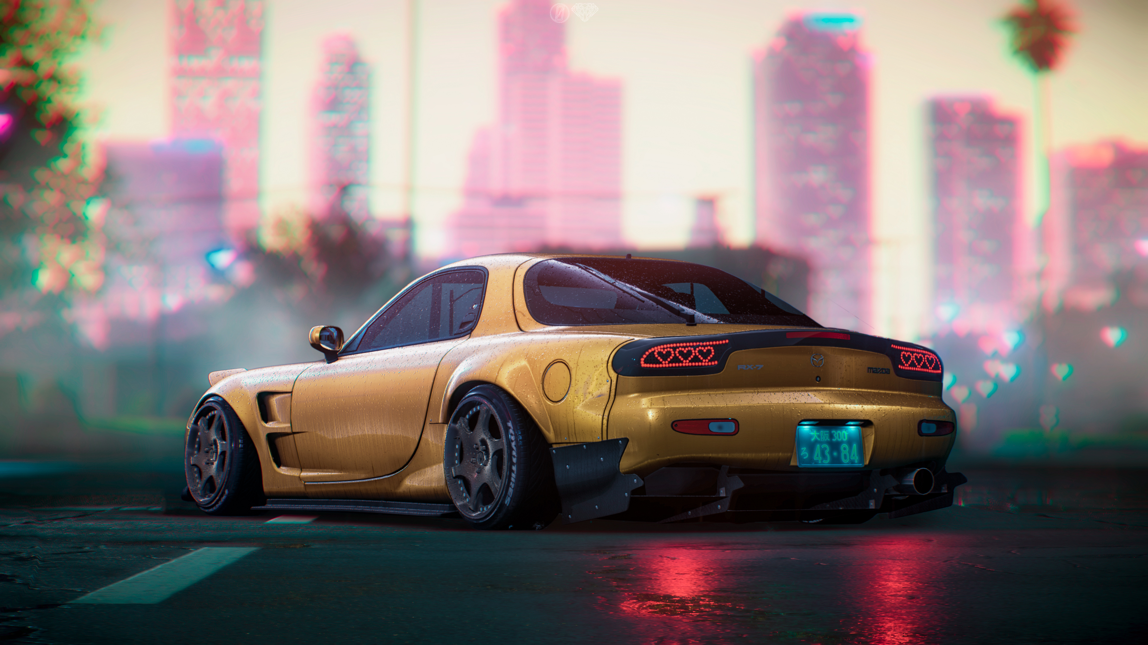 Mazda Rx7 Digital Art mazda wallpapers, mazda rx7 ...