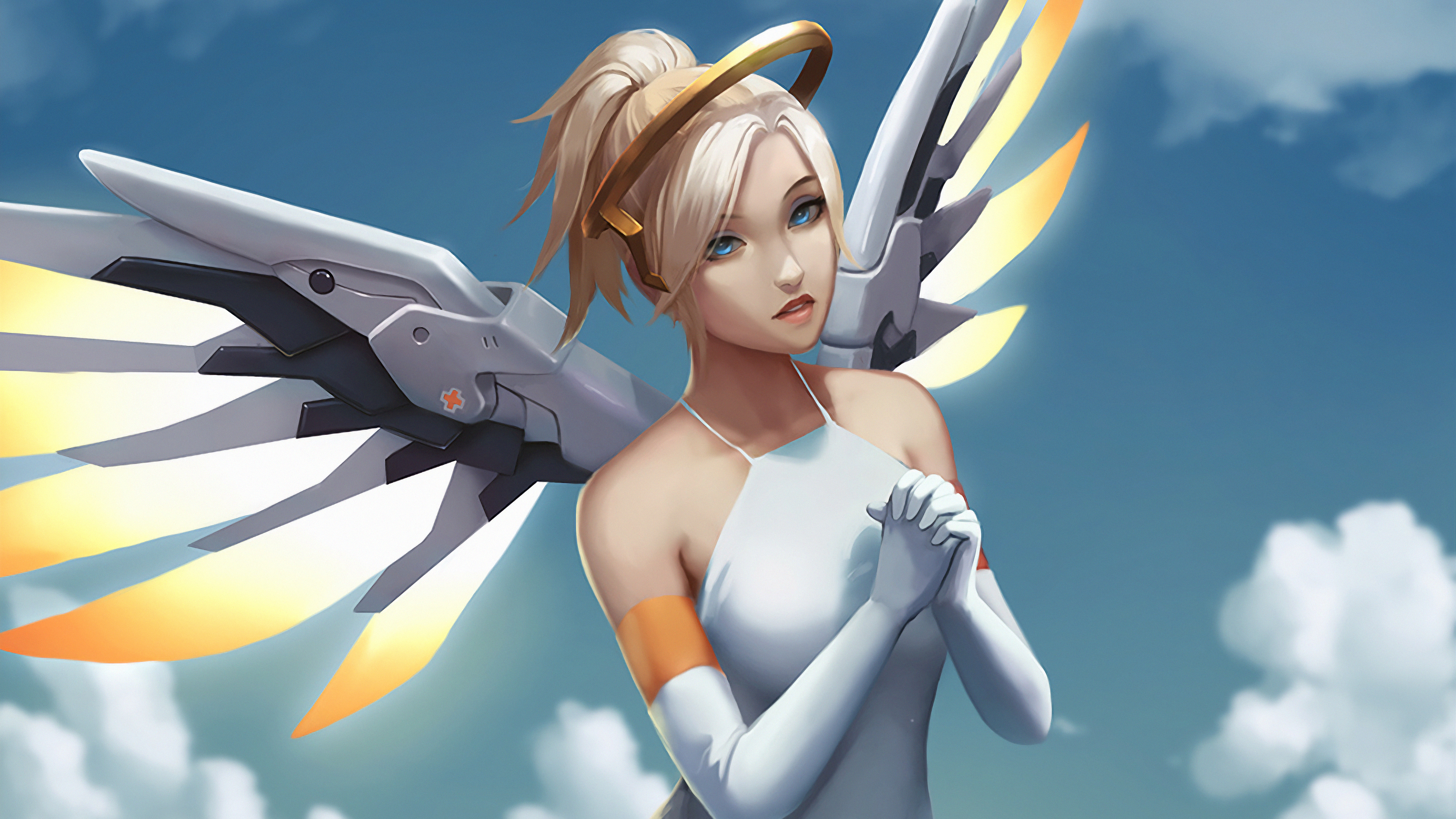 Wallpaper 4k Mercy Overwatch Art 4k Wallpapers Deviantart Wallpapers Games Wallpapers Hd Wallpapers Mercy Overwatch Wallpapers Overwatch Wallpapers