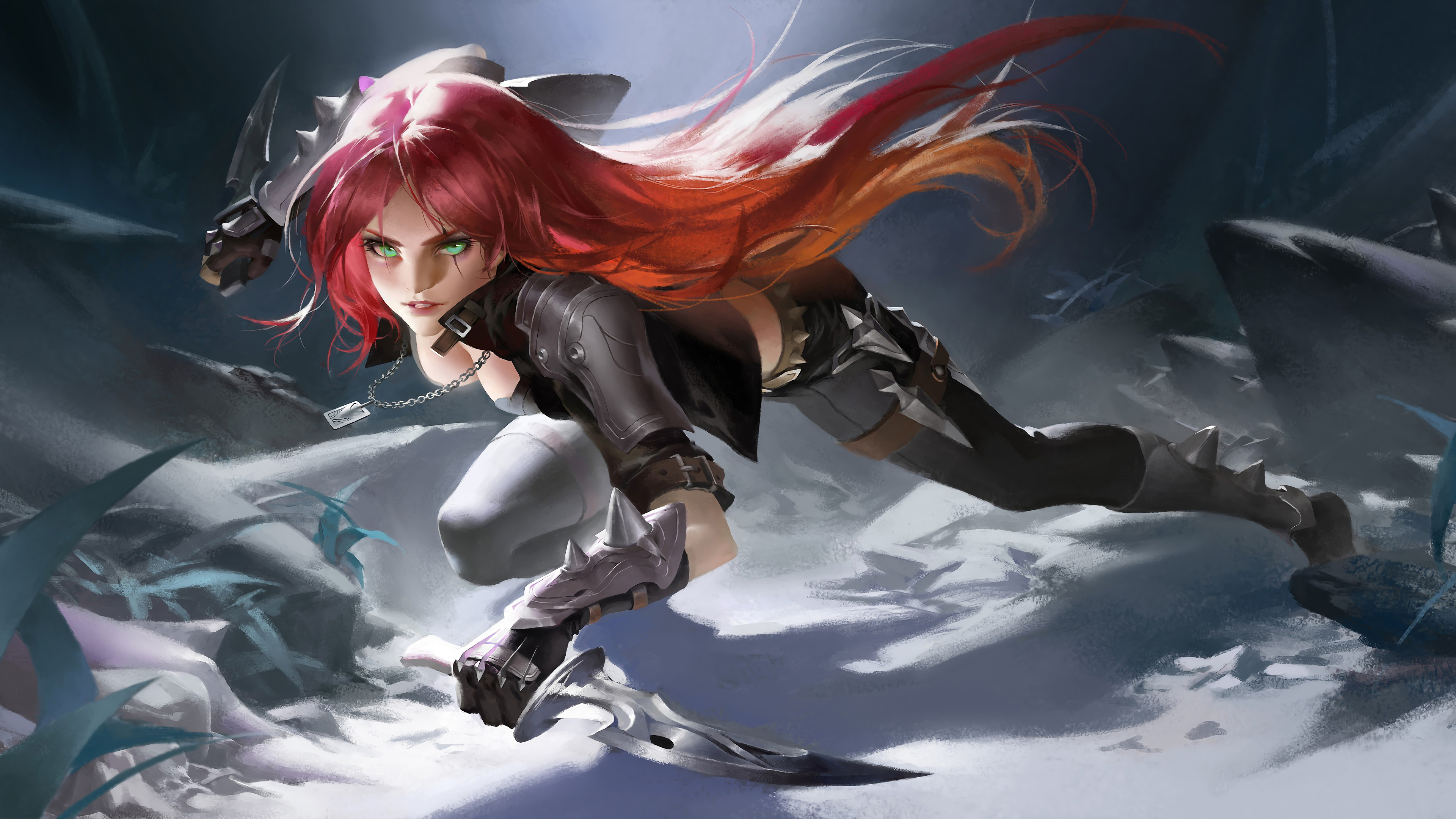 Wallpaper 4k Katarina League Of Legends Katarina League Of Legends