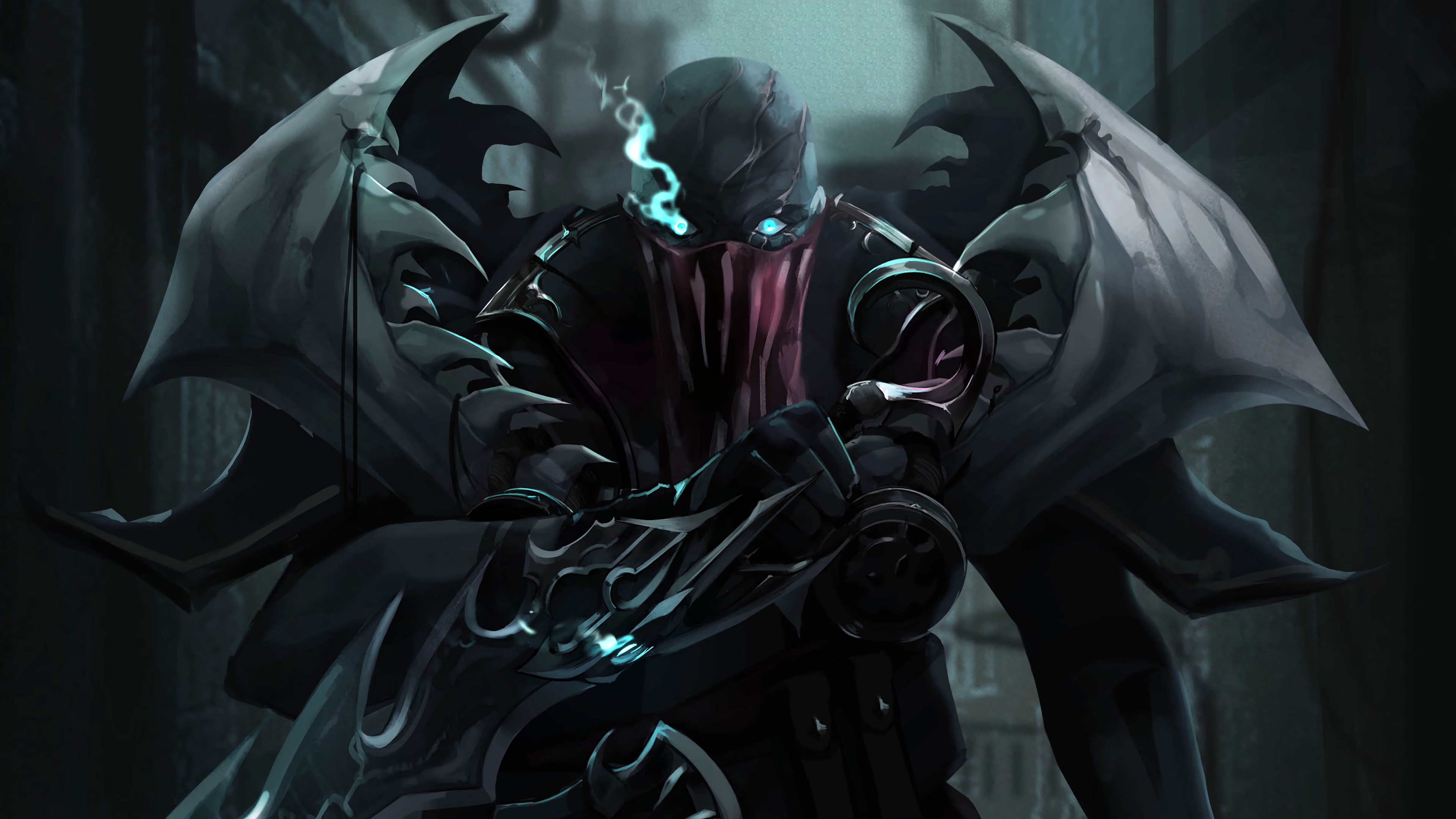 Wallpaper 4k Pyke League Of Legends Lol League Of Legends Pyke