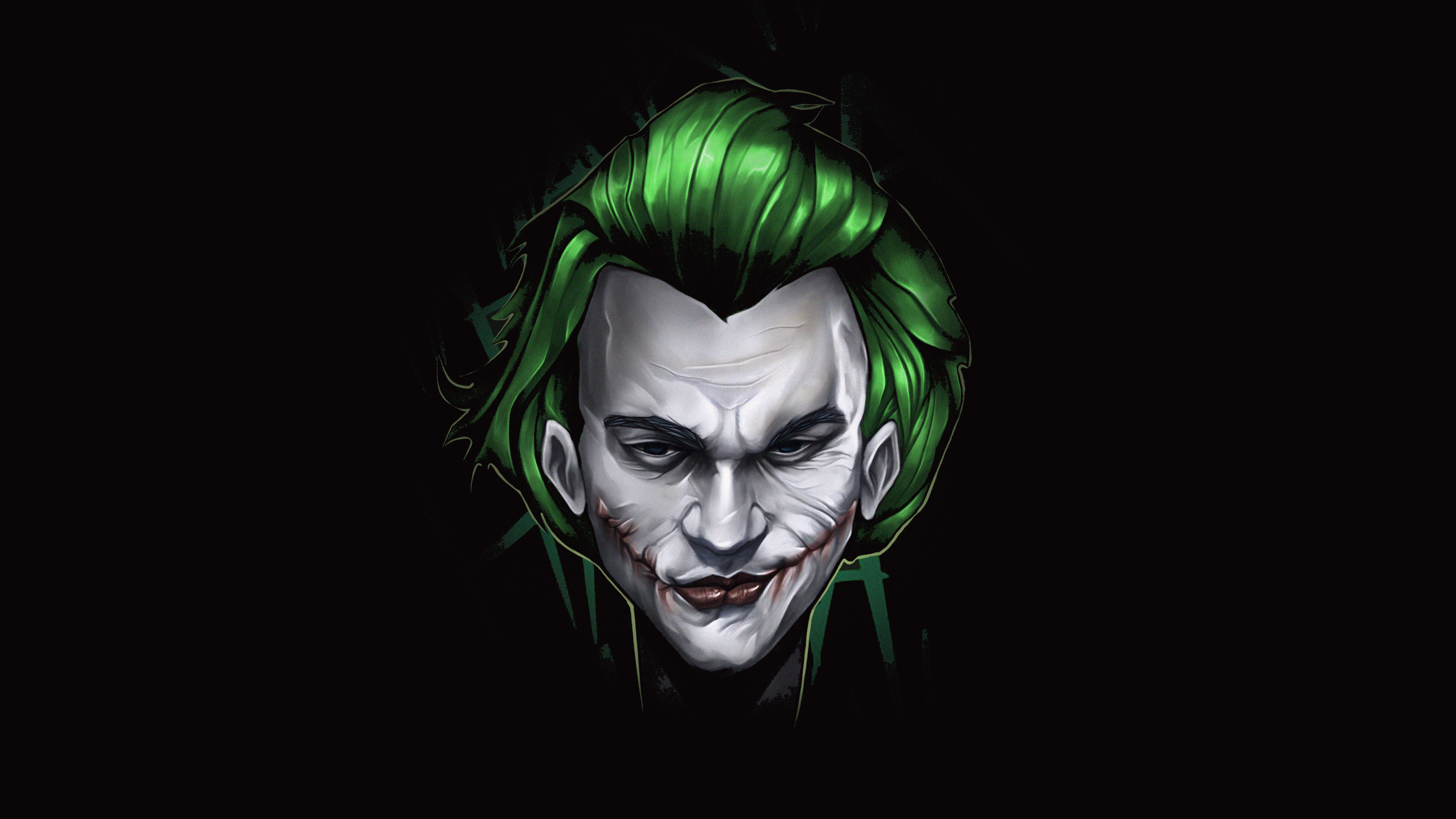 Joker Minimalist Wallpaper 4K : Check out this fantastic collection of ...