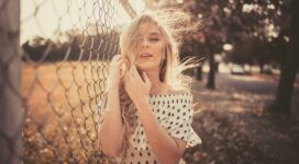 woman leaning on chain fence 1575664765 272x150 - Woman Leaning On Chain Fence -