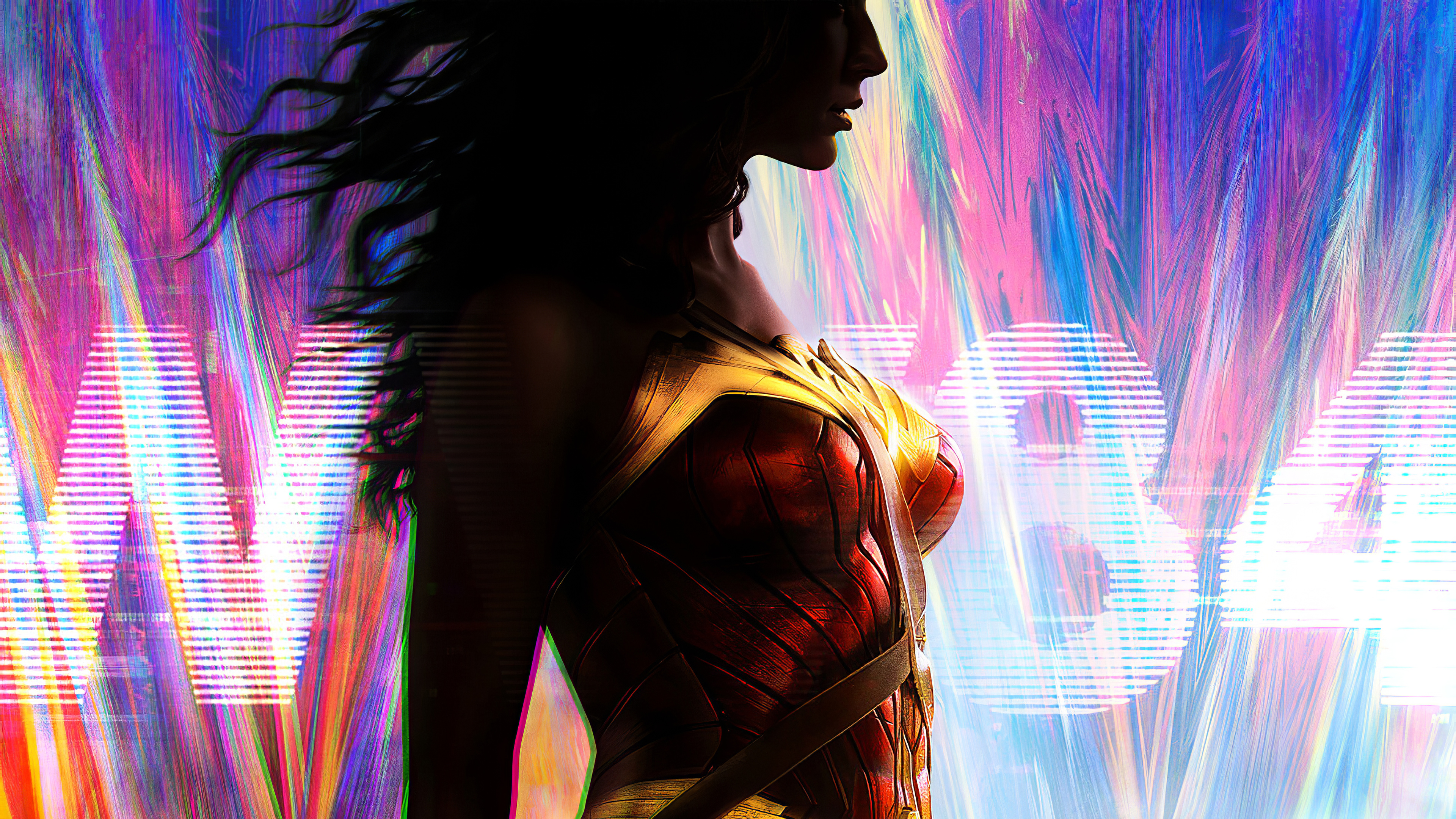 Wallpaper 4k Wonder Woman 1984 Art Wallpaper