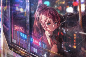anime girl bus window neon city 1578254315 300x200 - Anime Girl Bus Window Neon City -