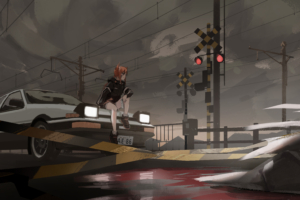 anime girl on train track with car 1578254070 300x200 - Anime Girl On Train Track With Car -