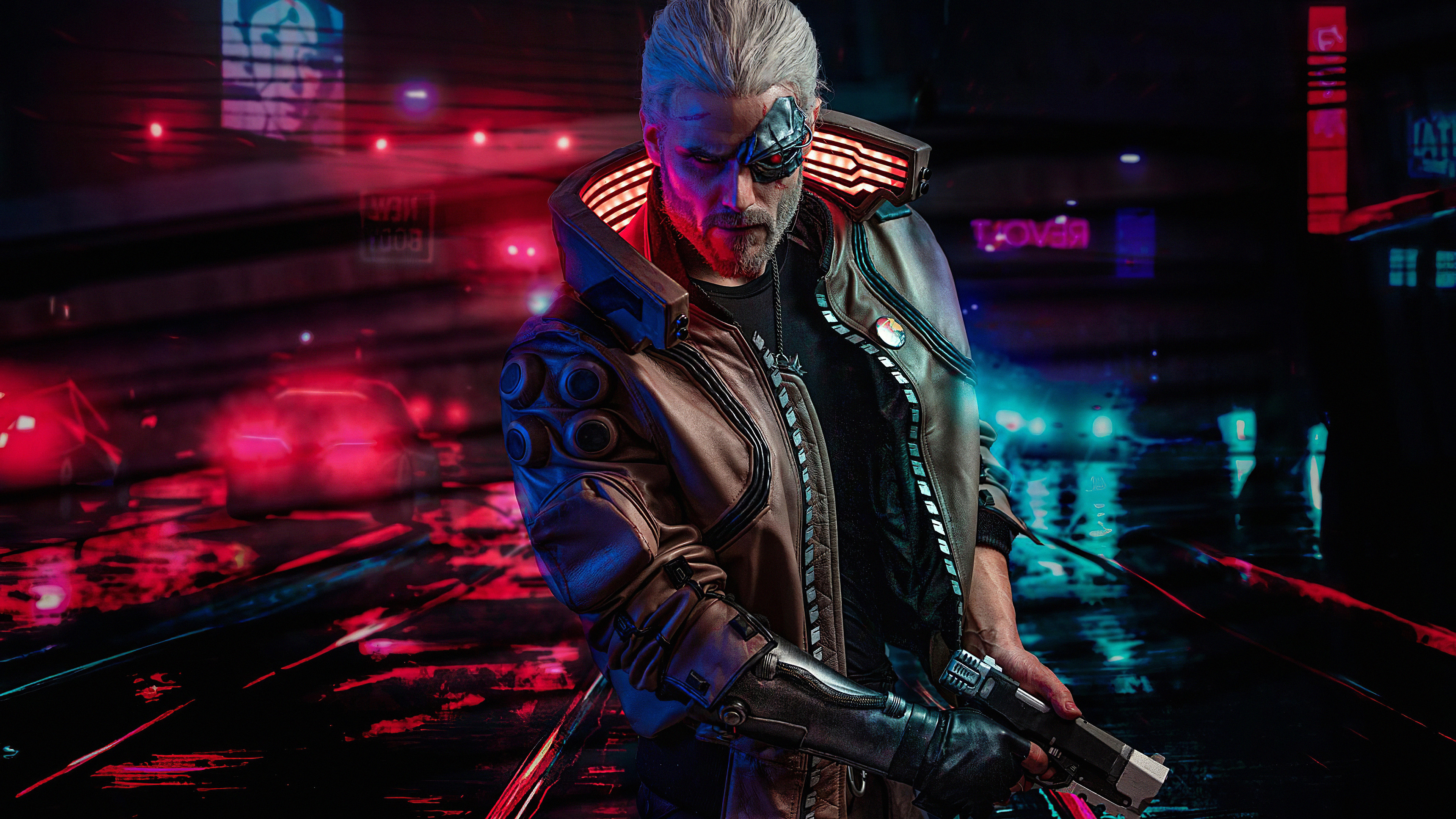 Cyberpunk 2077 Witcher Cyberpunk 2077 Witcher 4k wallpaper ...