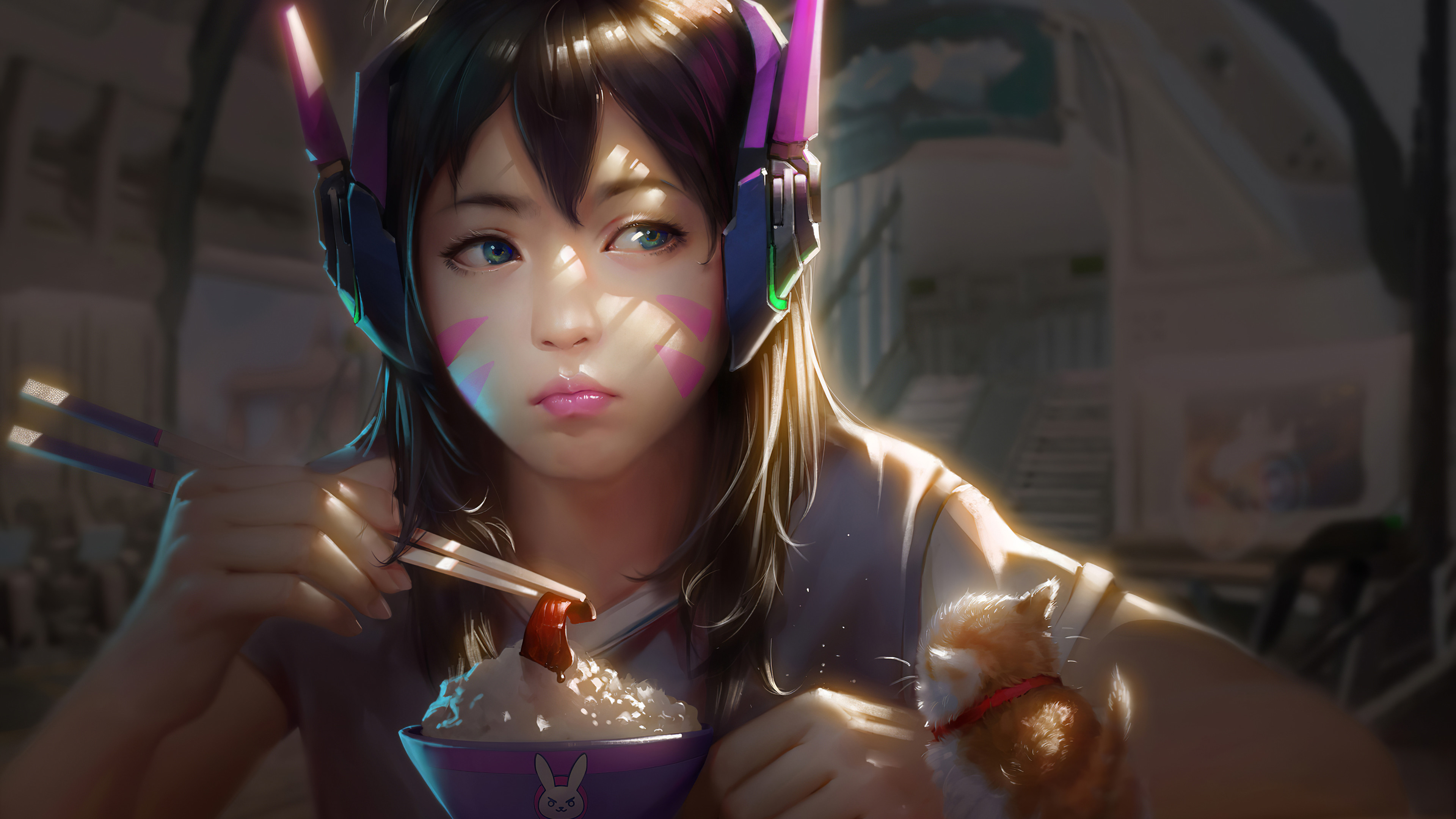 DVa Overwatch 4K Wallpaper 80