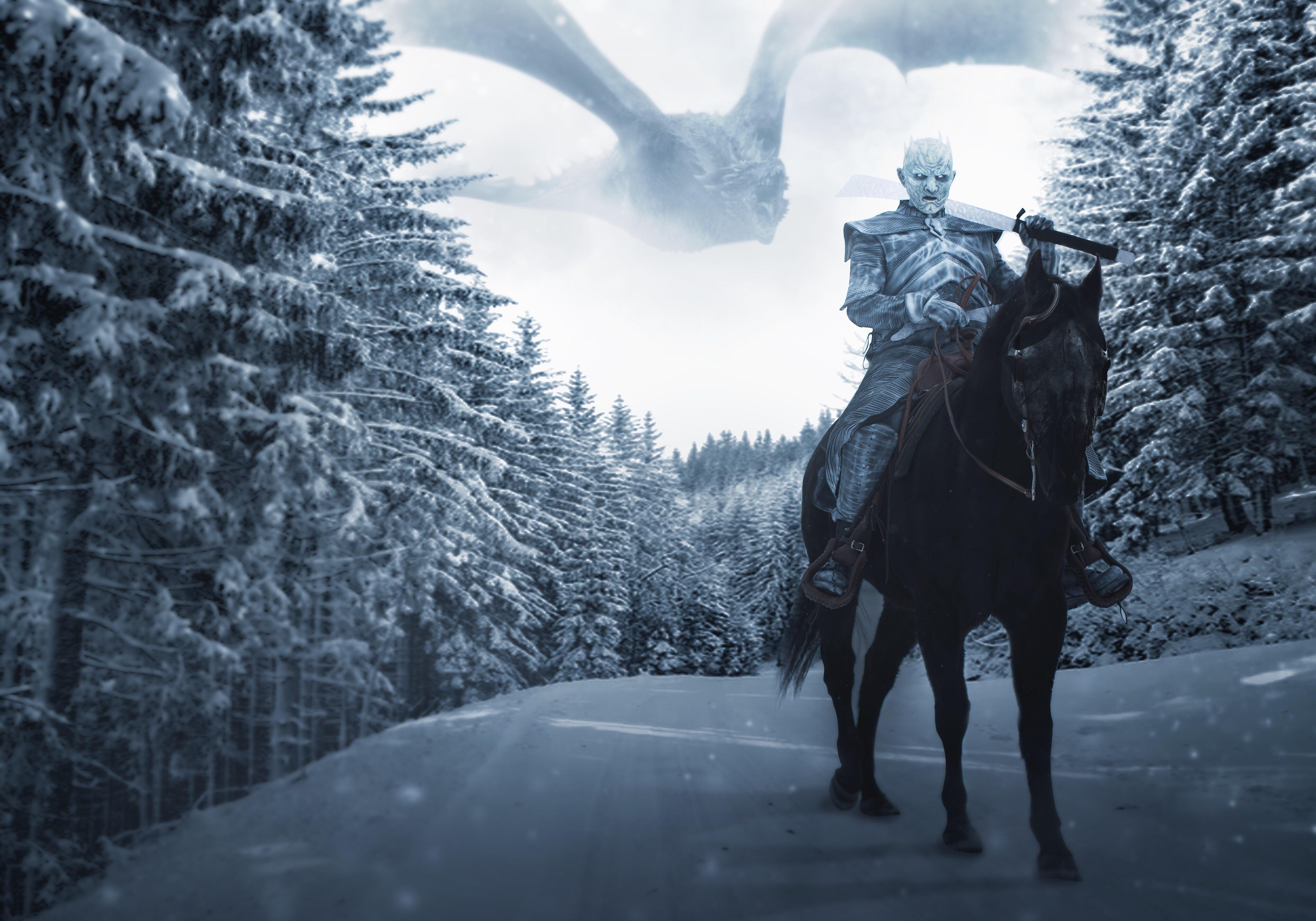 Wallpaper 4k Game Of Thrones Season 8 Night King Night King Game