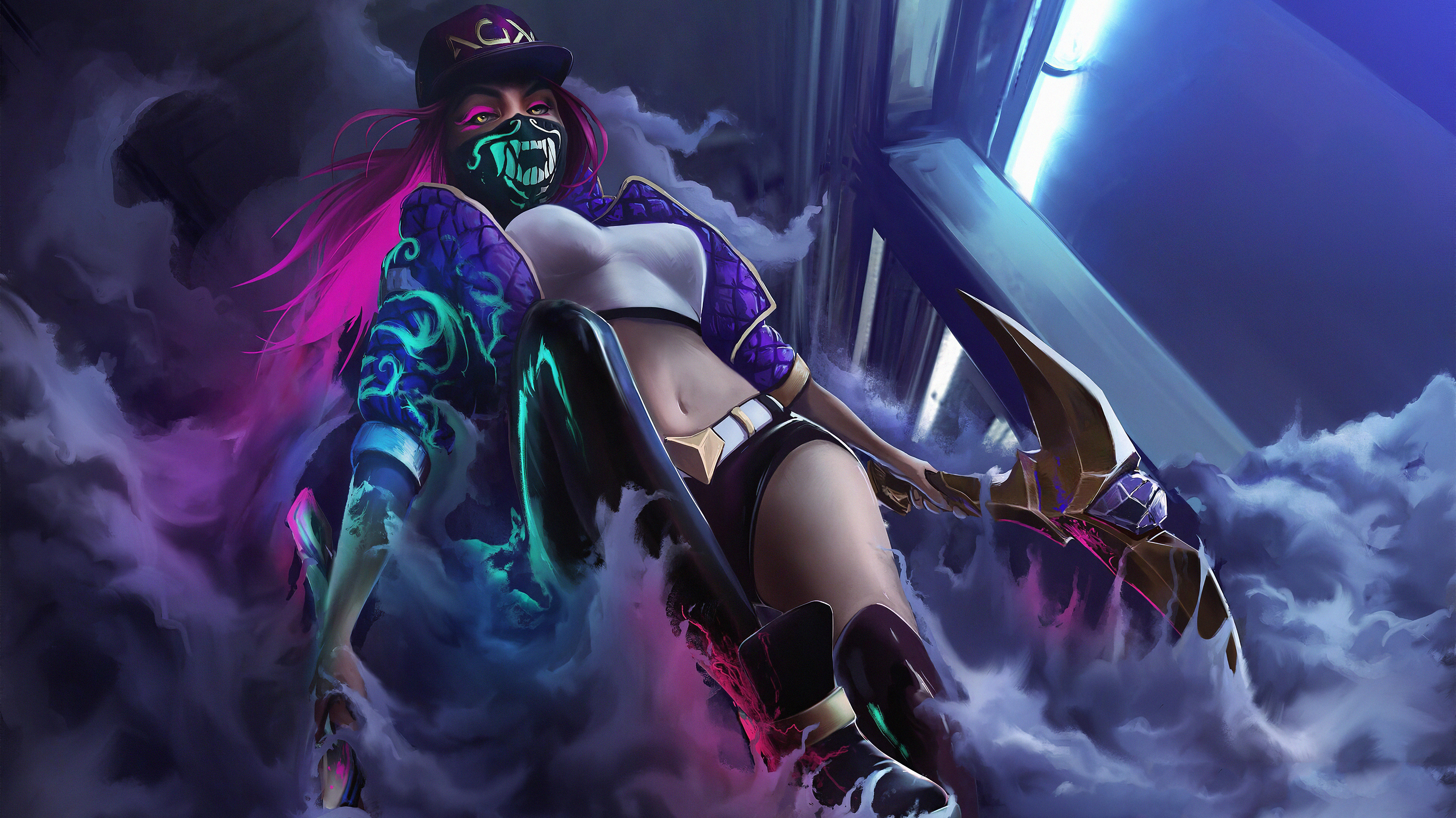 KDA The Baddest Akali 4K HD Games Wallpapers  HD Wallpapers  ID 39613