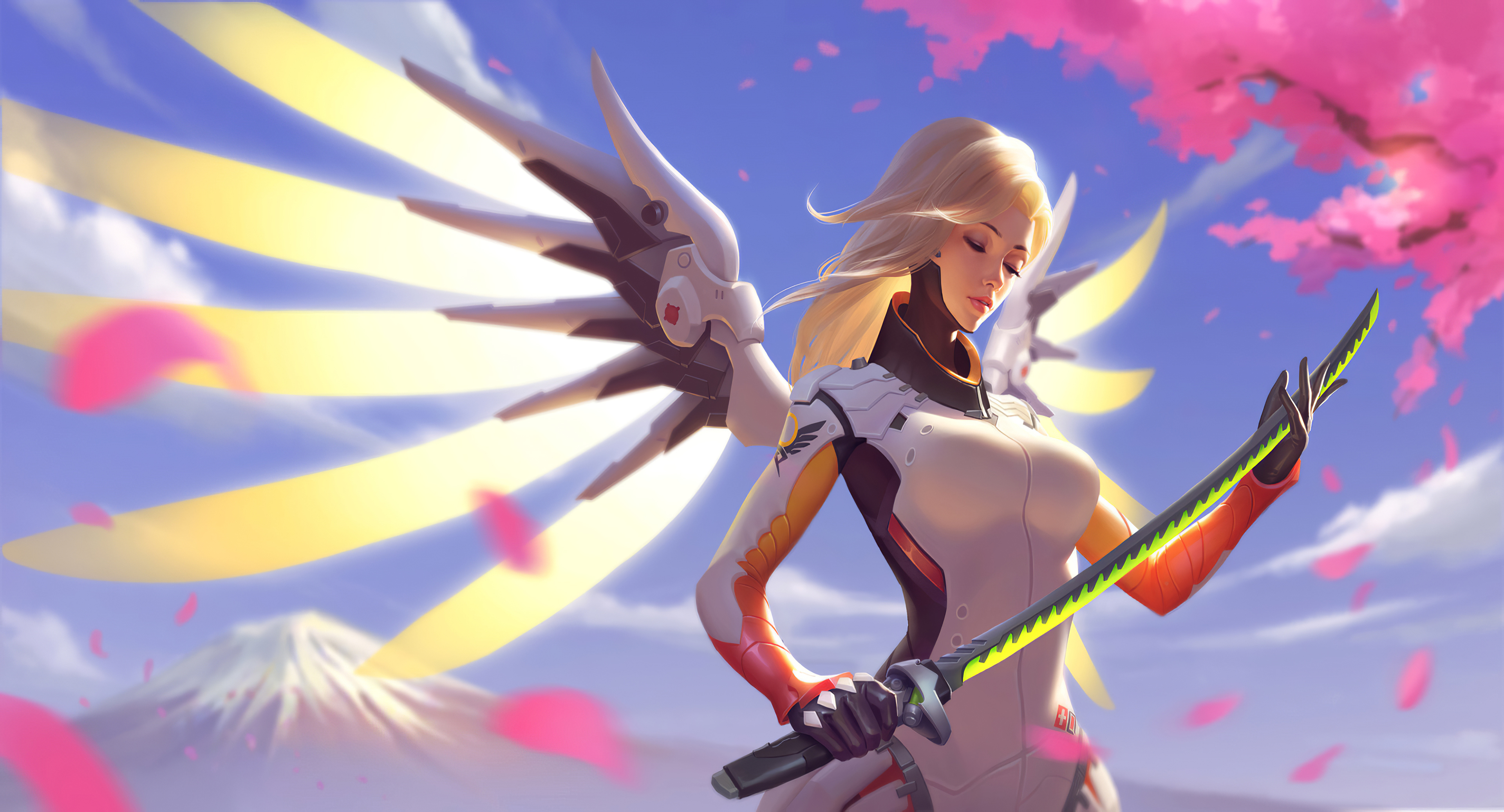 Overwatch Mercy Genji