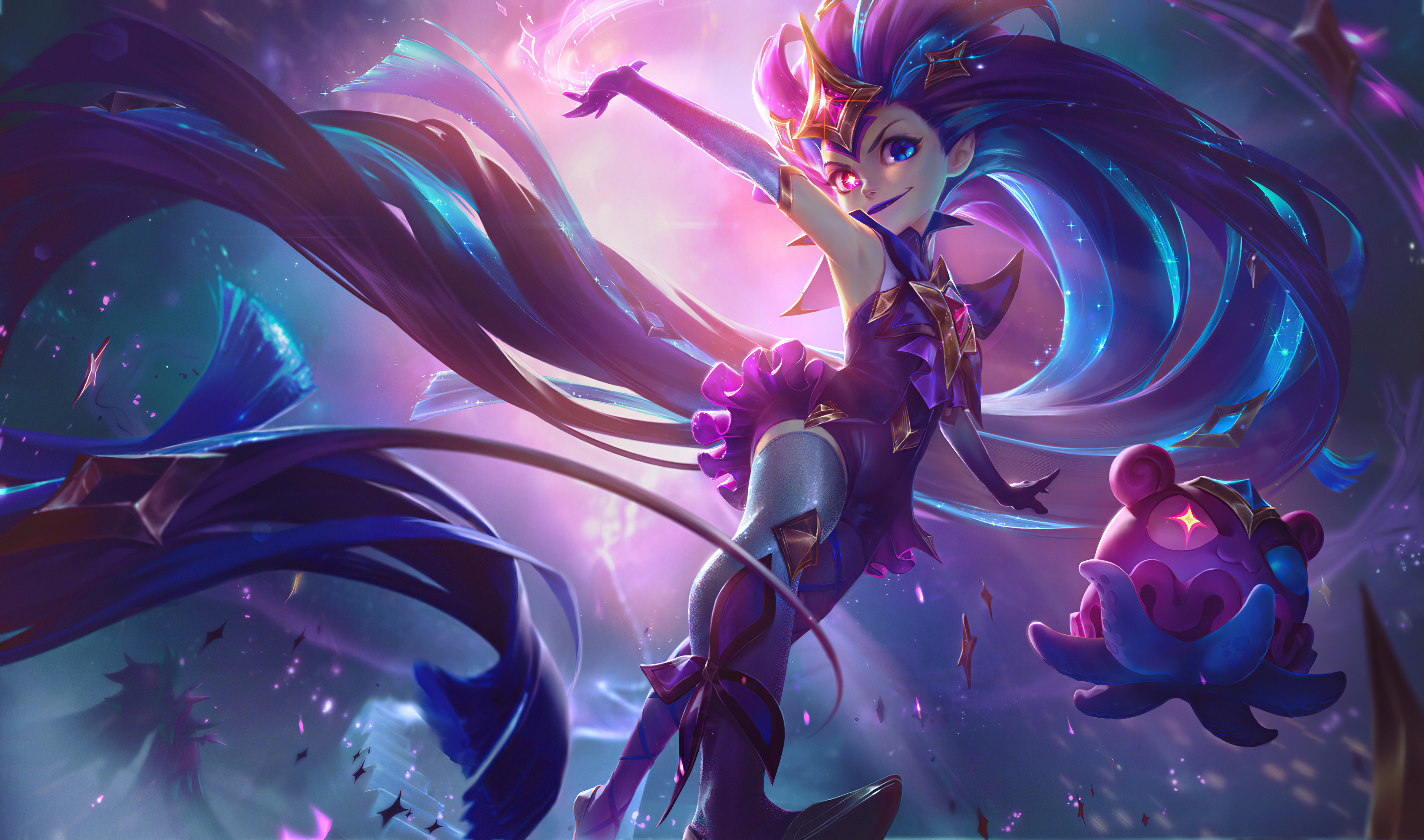 Wallpaper 4k Star Guardian Zoe Wallpaper