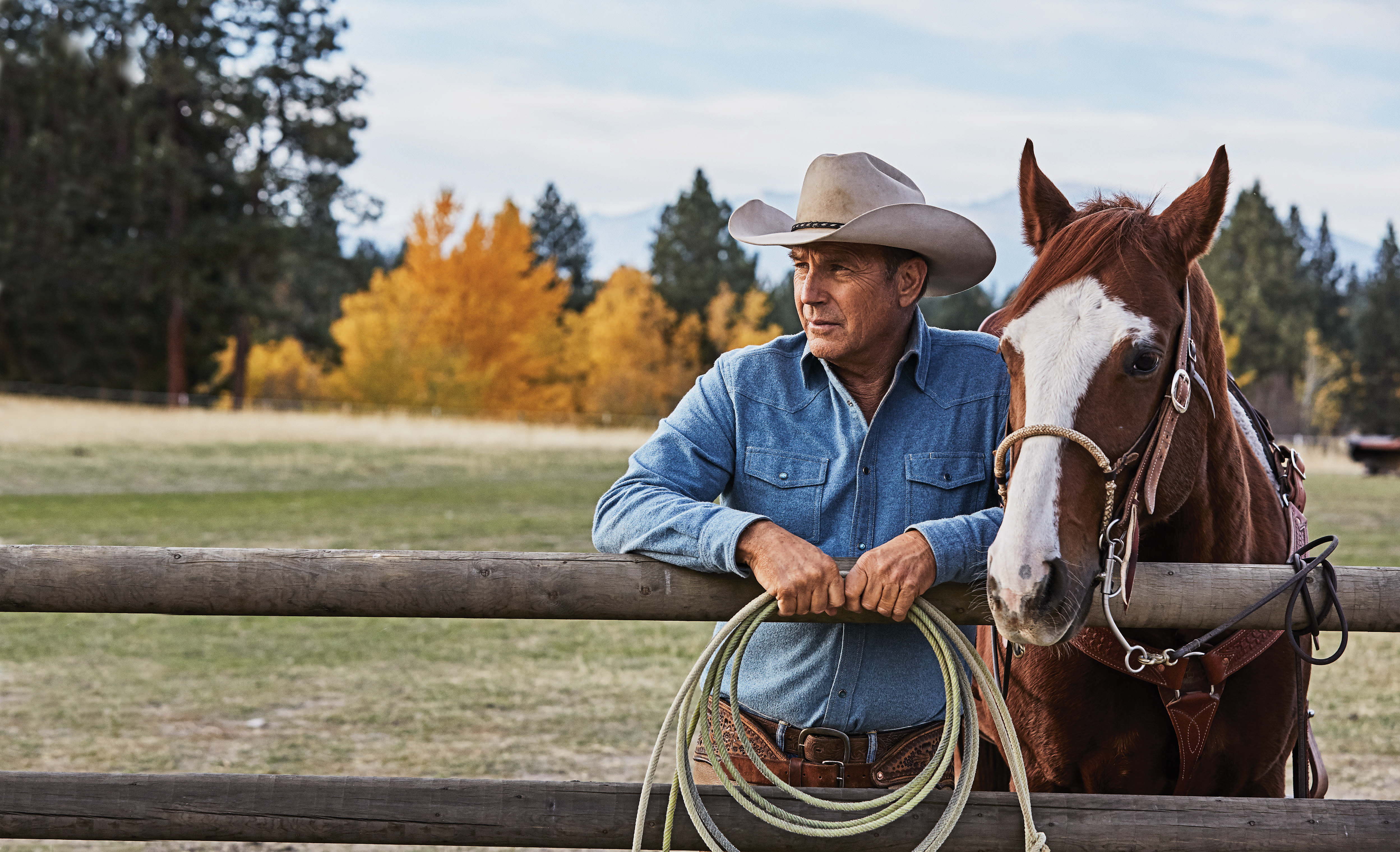 The view from a horse  Yellowstone series Cowboy photography Yellowstone