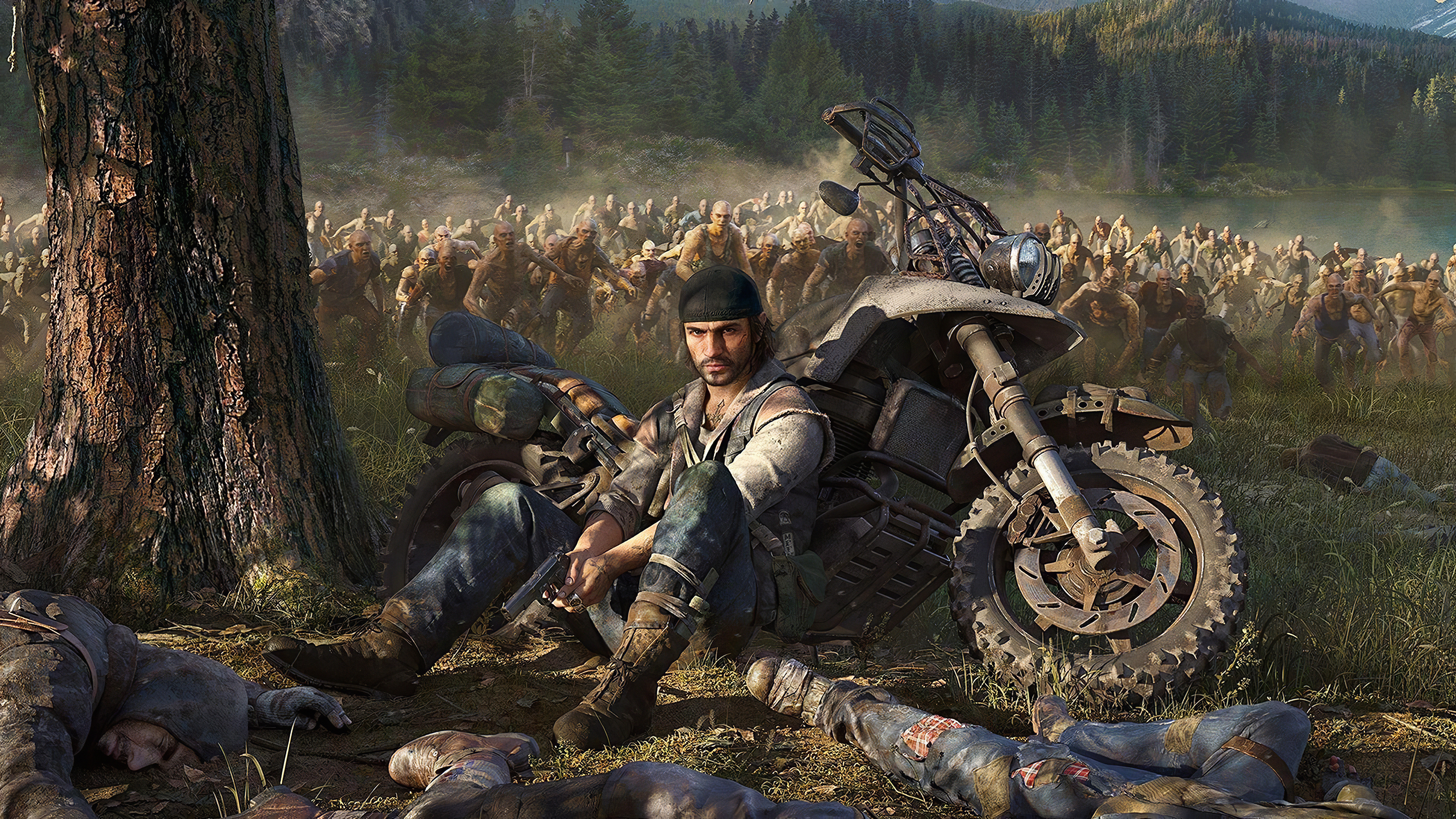 2 часть игры жизнь. Days gone. Дикон сент Джон Days gone. Джефф Росс Days gone. Игра Days gone.