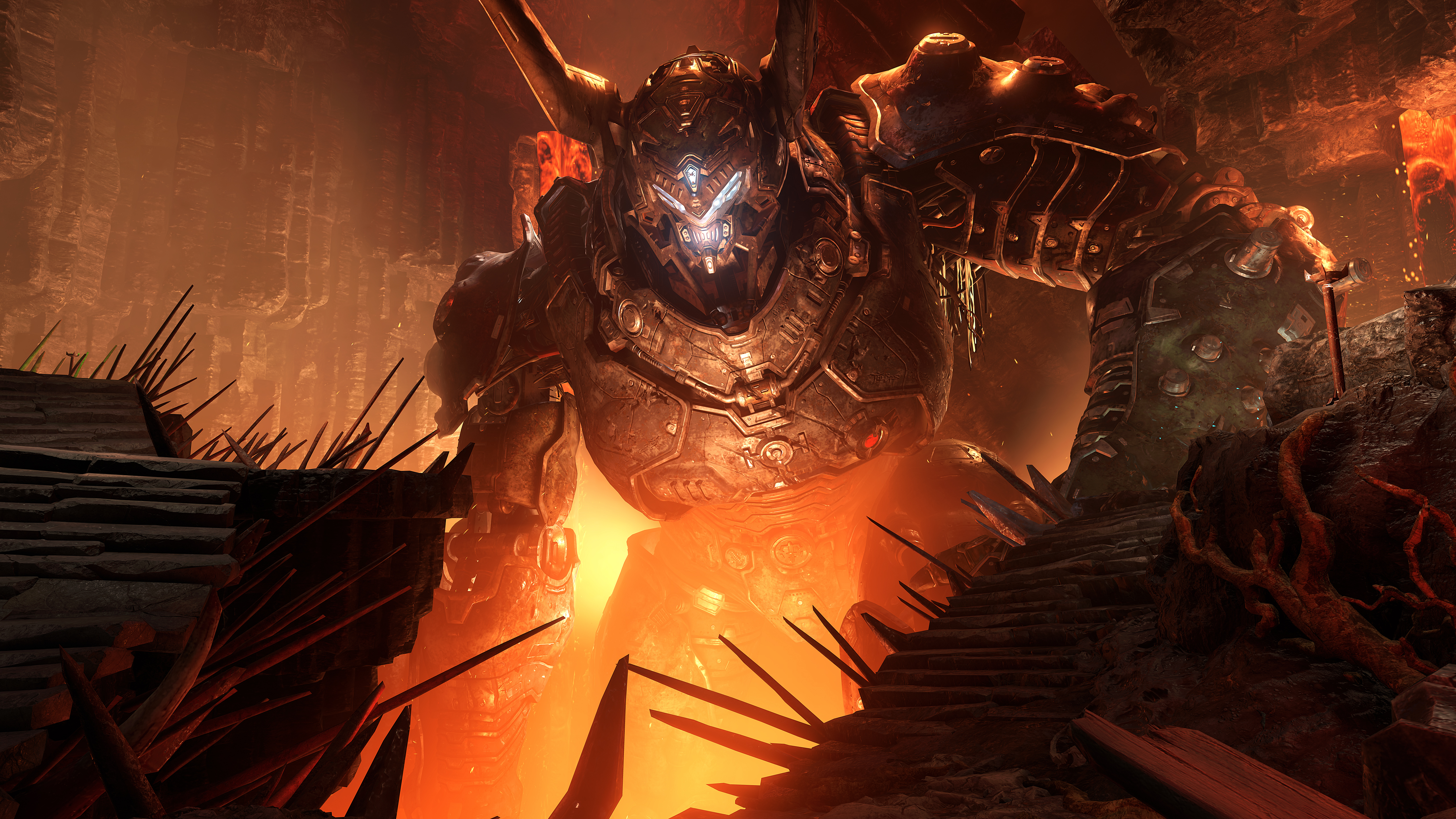 doom eternal the ancient gods 4k iPhone 8 Wallpapers Free Download