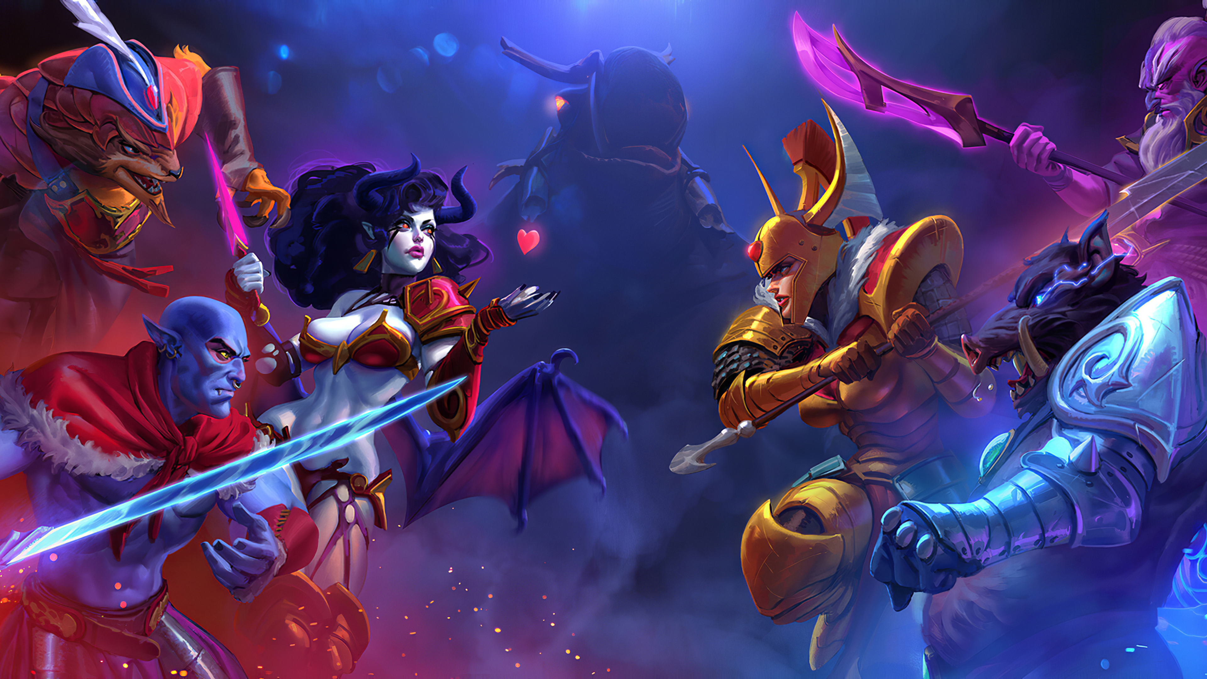 Dota 2 Game Art wallpaper là sự kết hợp hoàn hảo giữa nghệ thuật và game. Những bức hình tuyệt đẹp điển hình cho giá trị của Dota 2 trong mắt người chơi. Mỗi chi tiết được vẽ cẩn thận và đầy thuyết phục. Hãy đến và nghía qua những tấm hình này để cảm nhận cho đời thêm phần tuyệt vời.