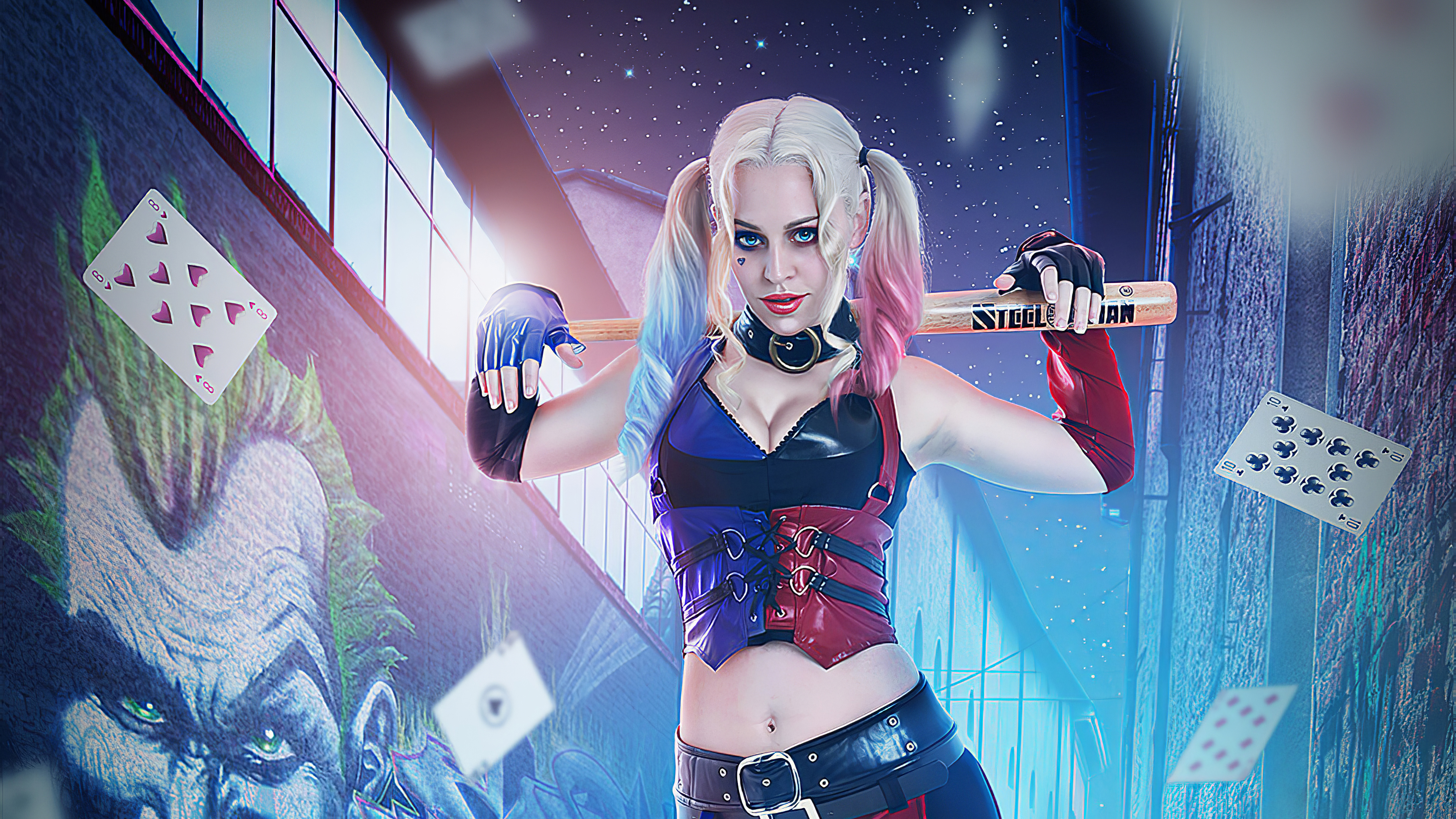Download 4k Harley Quinn Cosplay wallpapers, Harley Quinn Cosplay 4k wallpa...