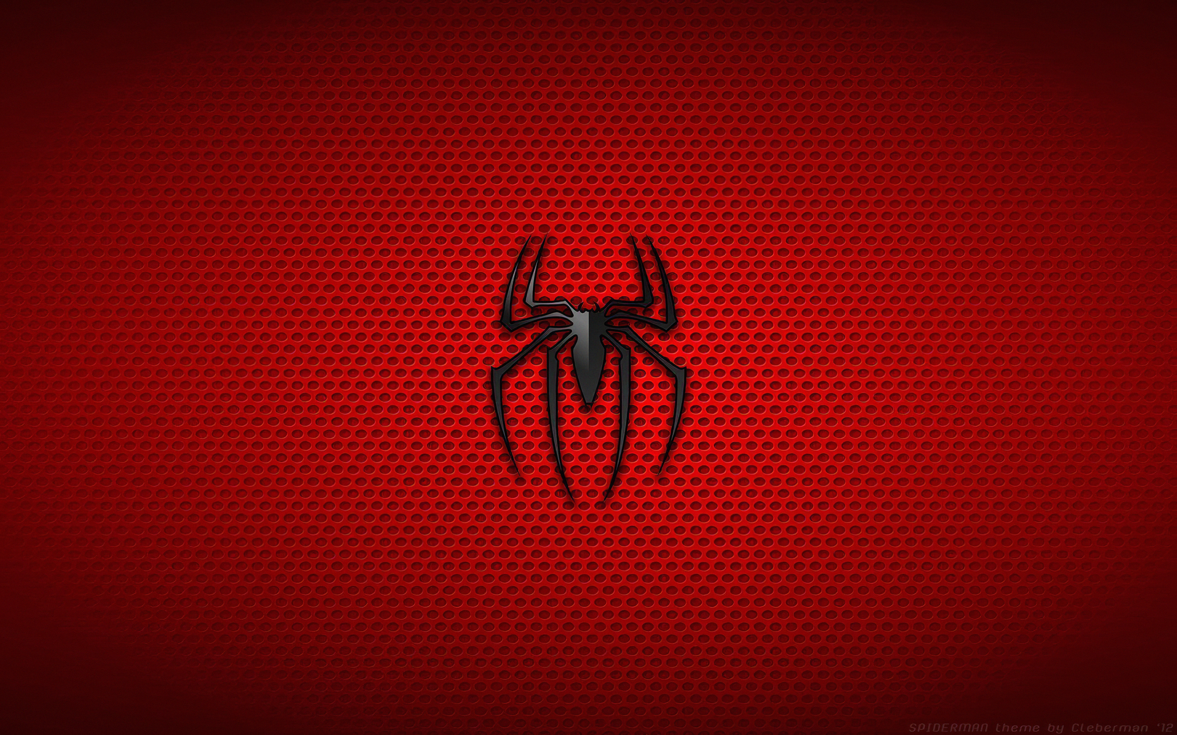 Wallpaper 4k Spiderman Logo Wallpaper