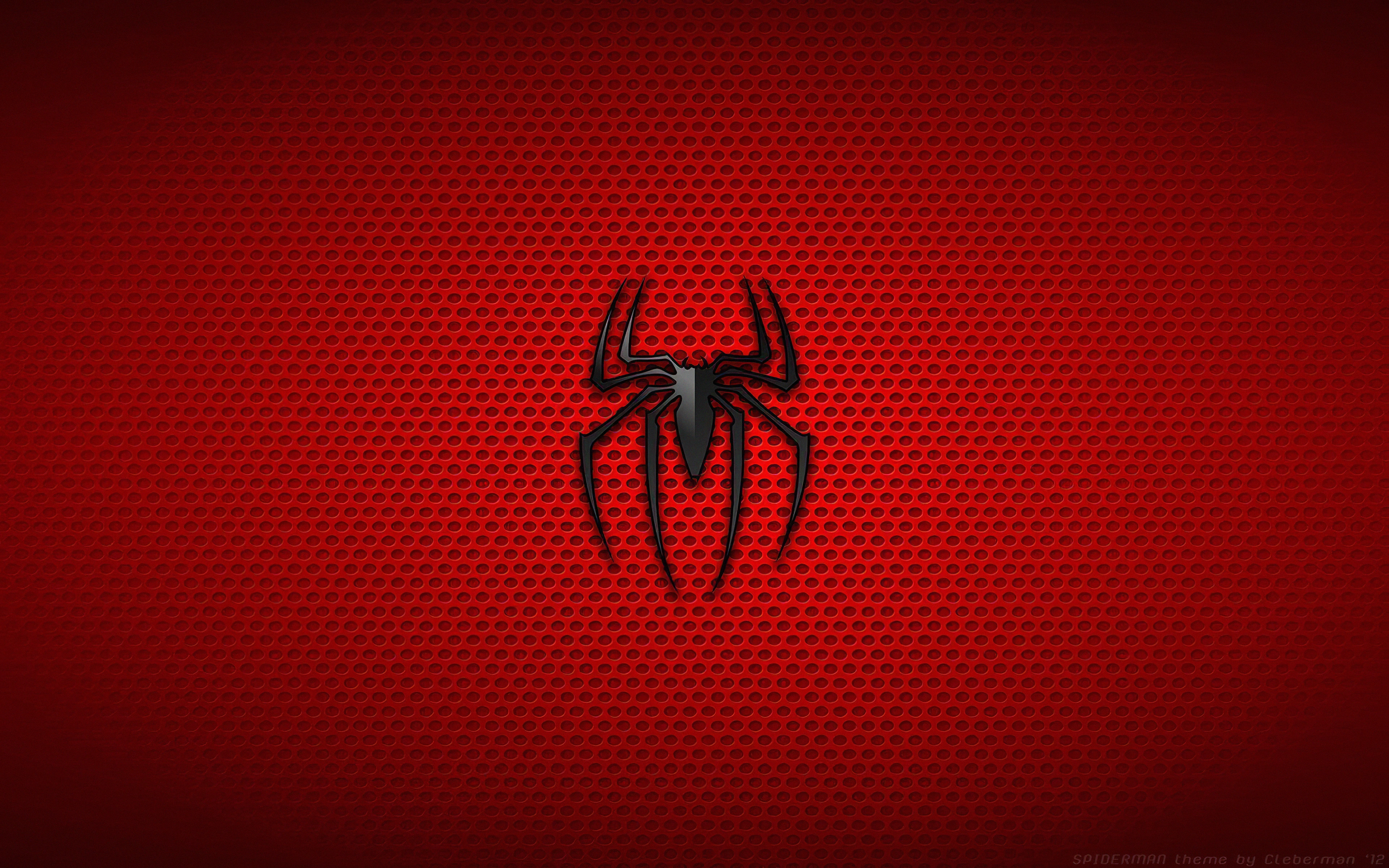 Wallpaper 4k Spiderman Logo Wallpaper