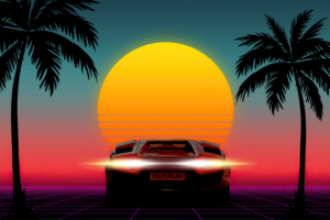 1980s sunset outrun 1596932798 300x200 - 1980s Sunset Outrun -