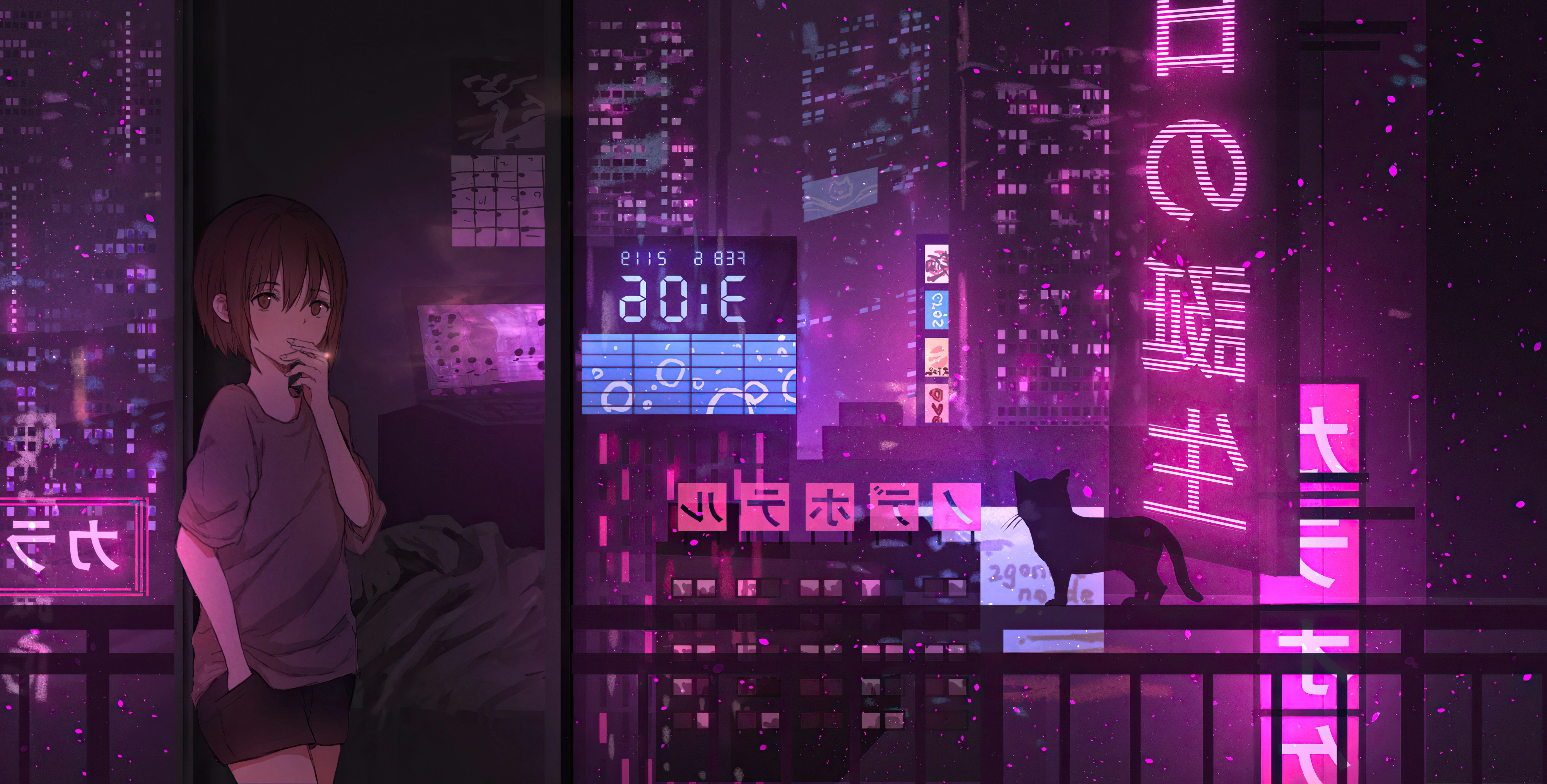 1366x768 Cyberpunk City Laptop HD ,HD 4k Wallpapers,Images,Backgrounds,Photos  and Pictures