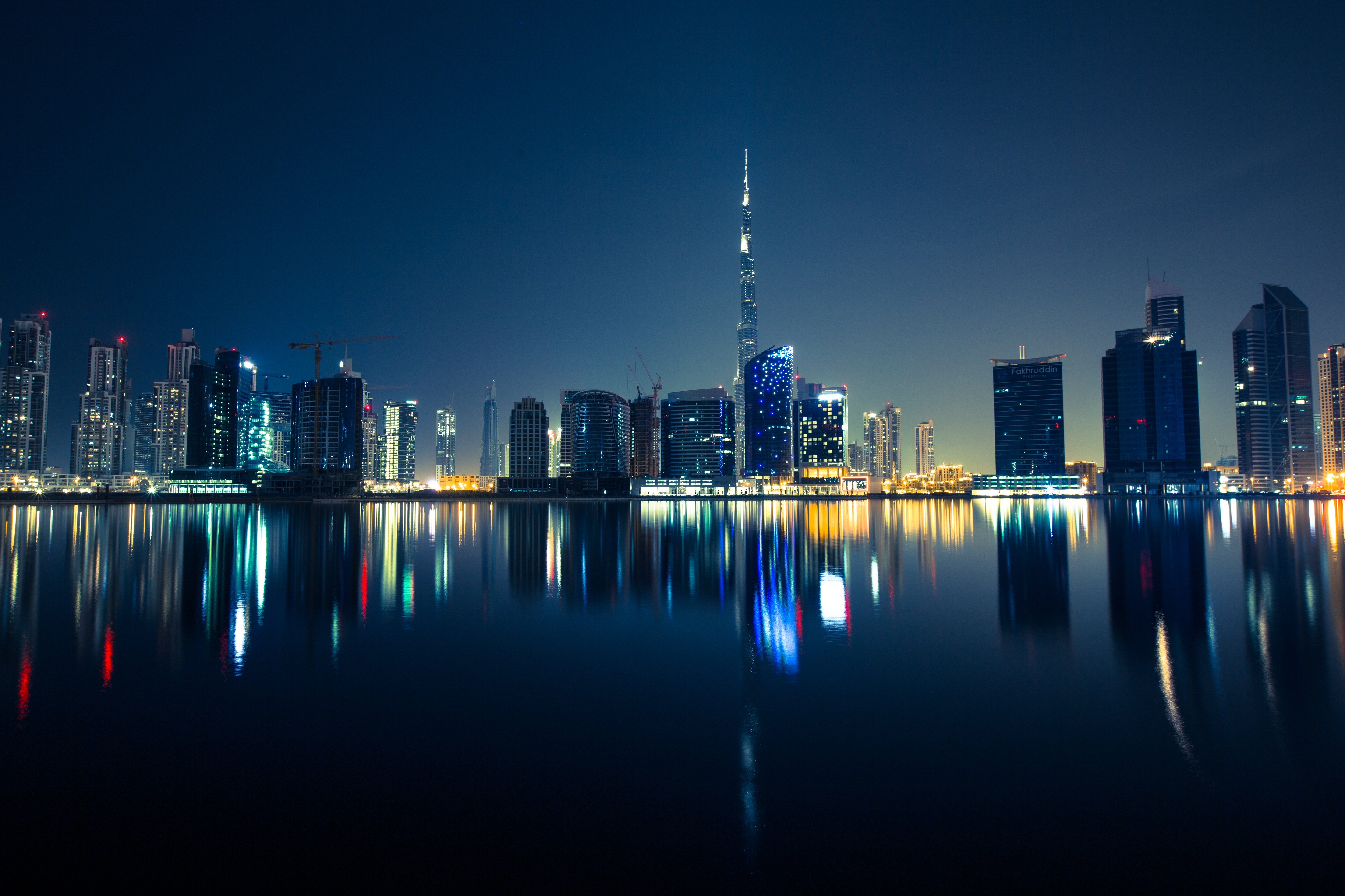 dubai skyscrapers emirates uae night 5k 1596916655 - Dubai Skyscrapers Emirates UAE Night 5k -