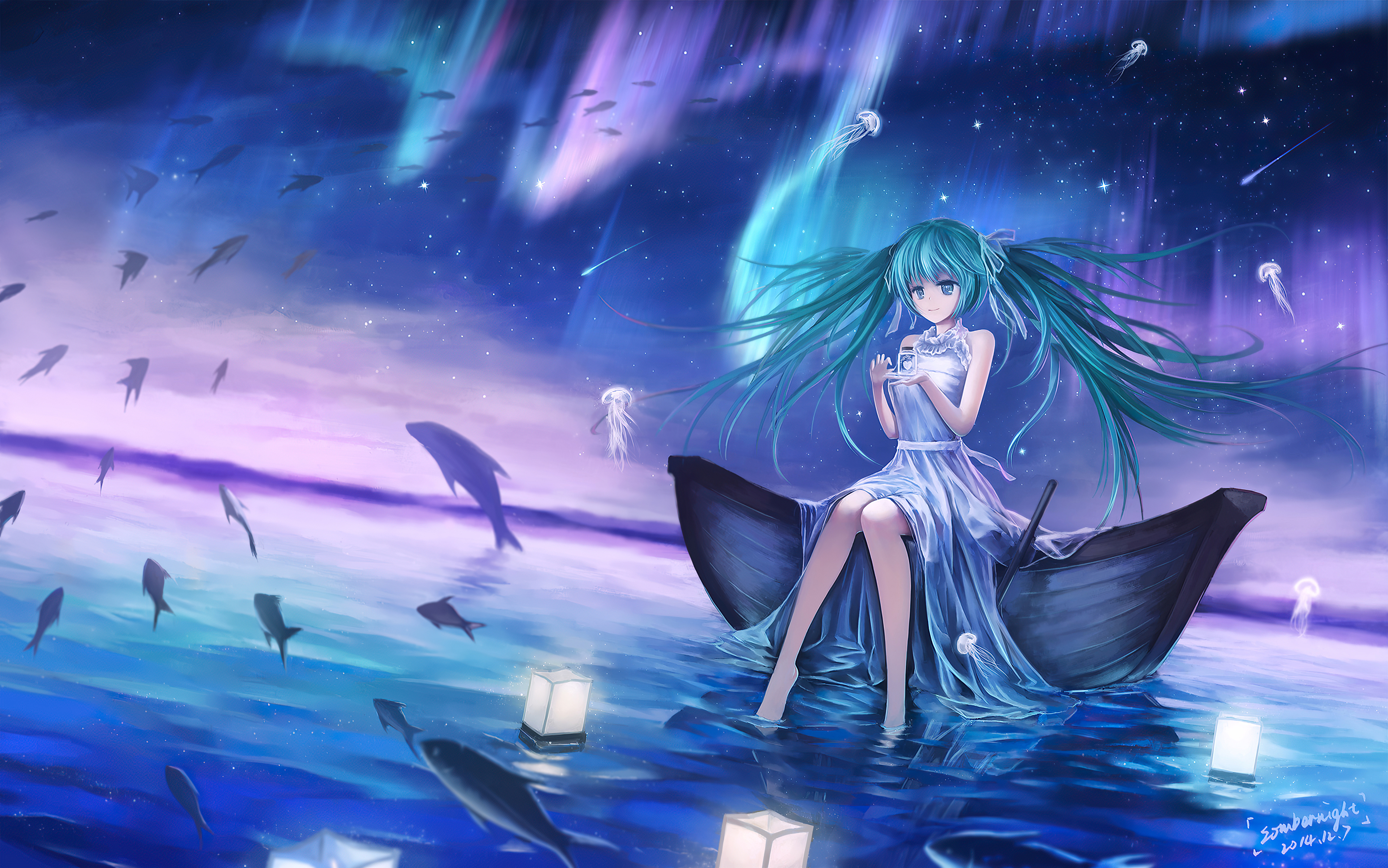 Hatsune miku vocaloid Anime HD wallpaper  Peakpx