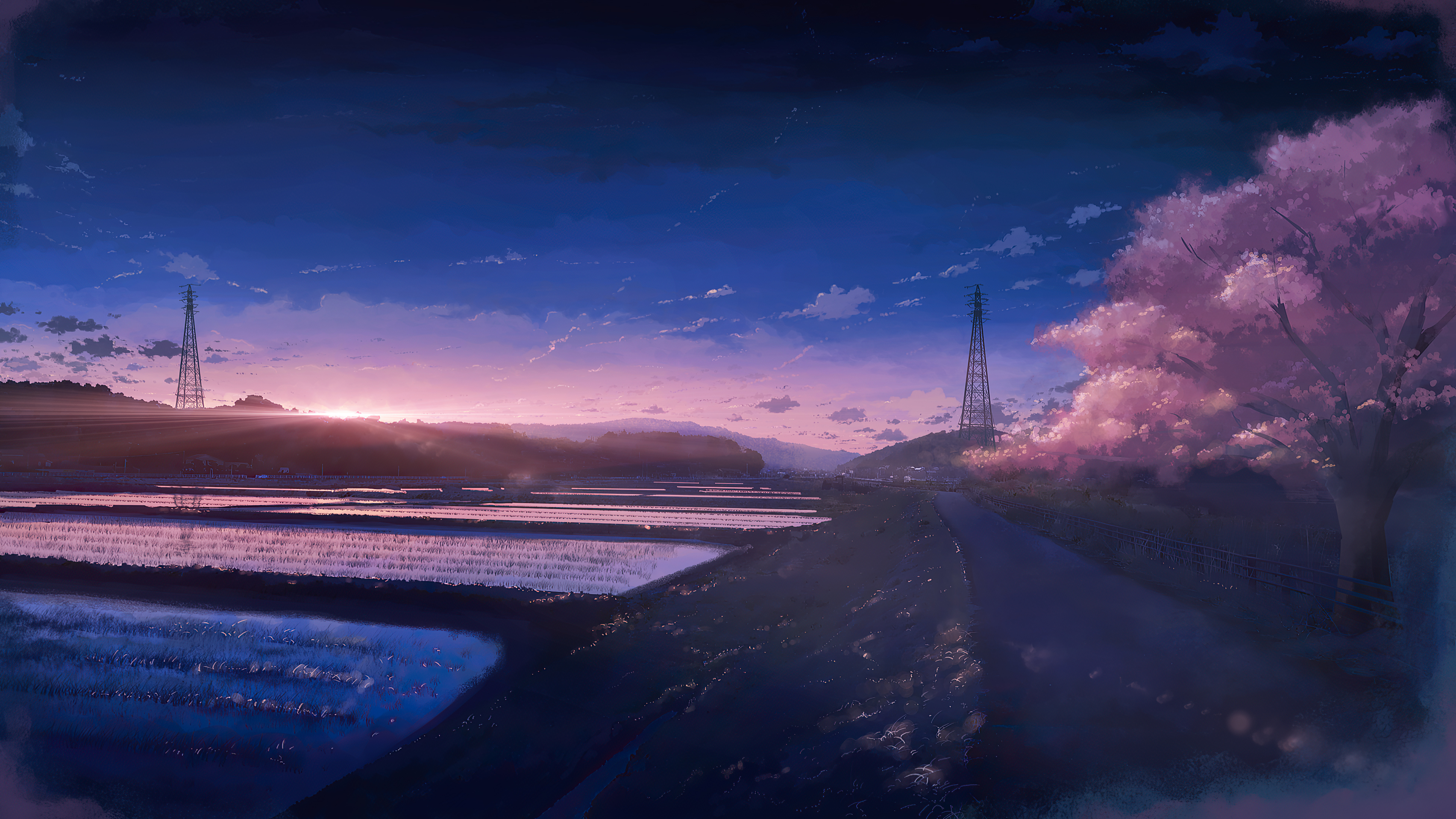 Anime Landscape - AI Generated Artwork - NightCafe Creator