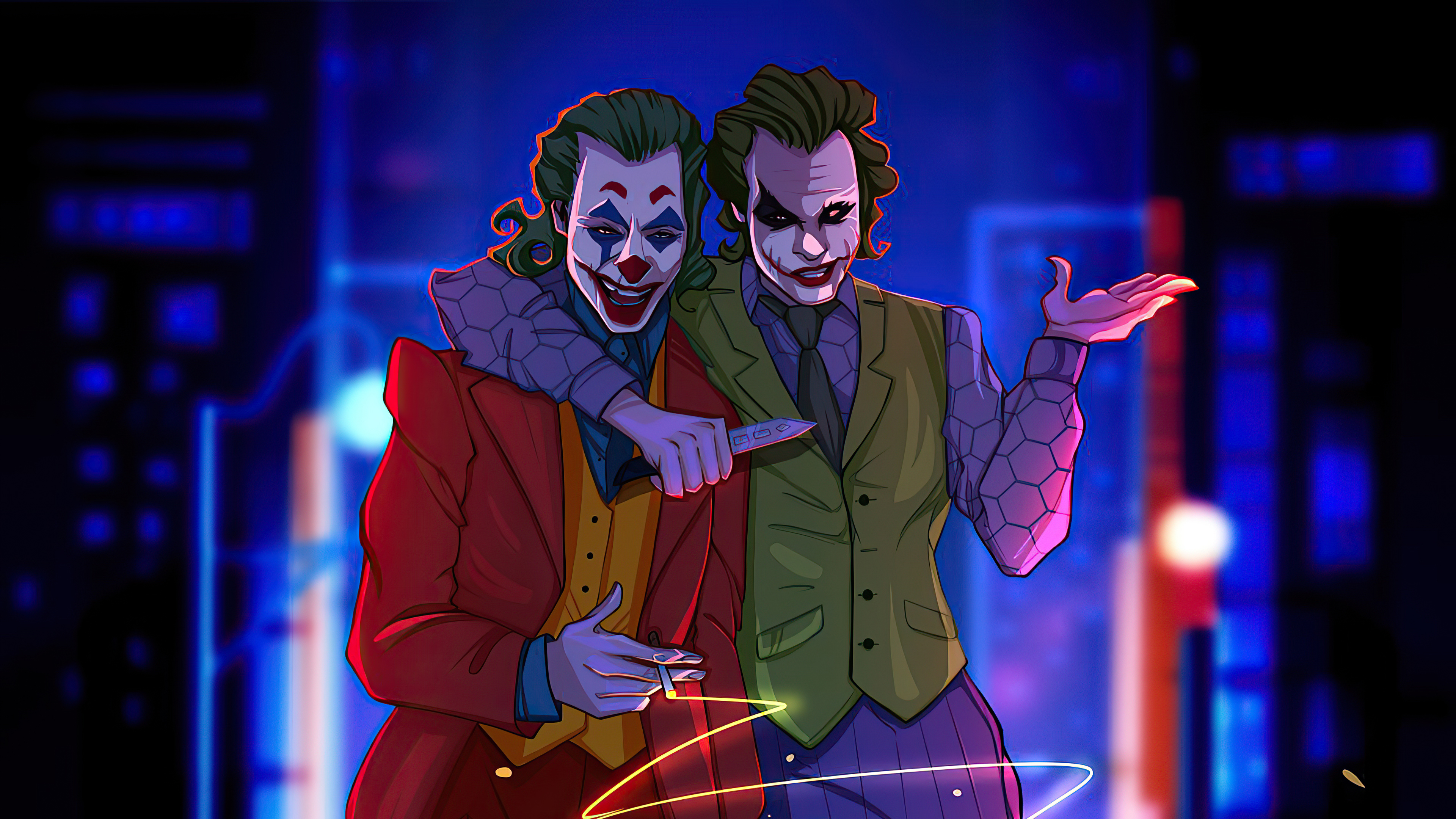 Joker Best Friends 4k Joker Best Friends 4k wallpapers