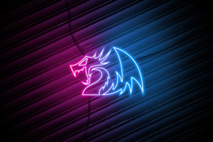 red blue neon dragon logo 4k 1614465348 300x200 - Red  Blue neon Dragon Logo 4k - Red Dragon Logo 4k