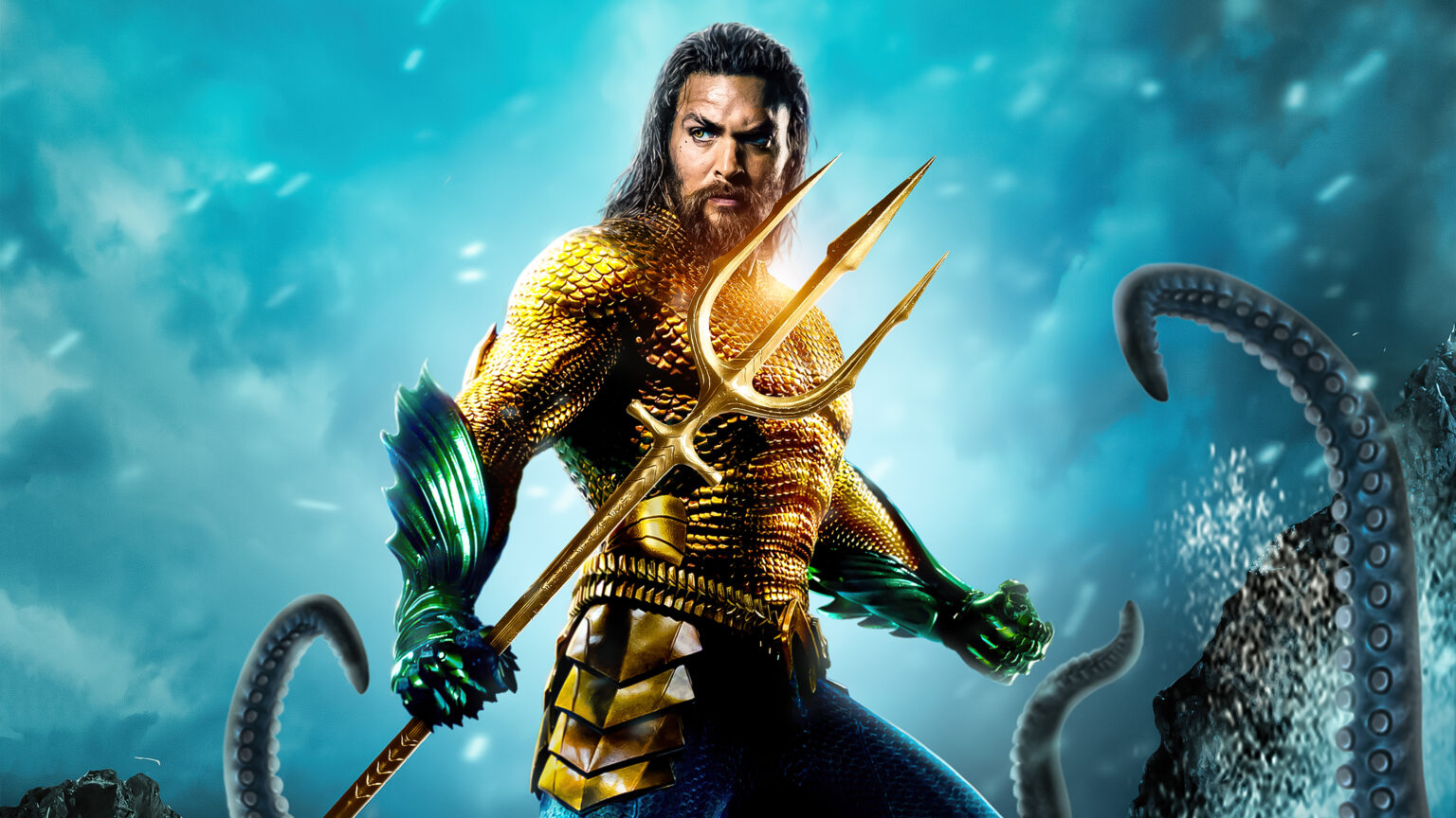 Aquaman 2 Poster Design 4k